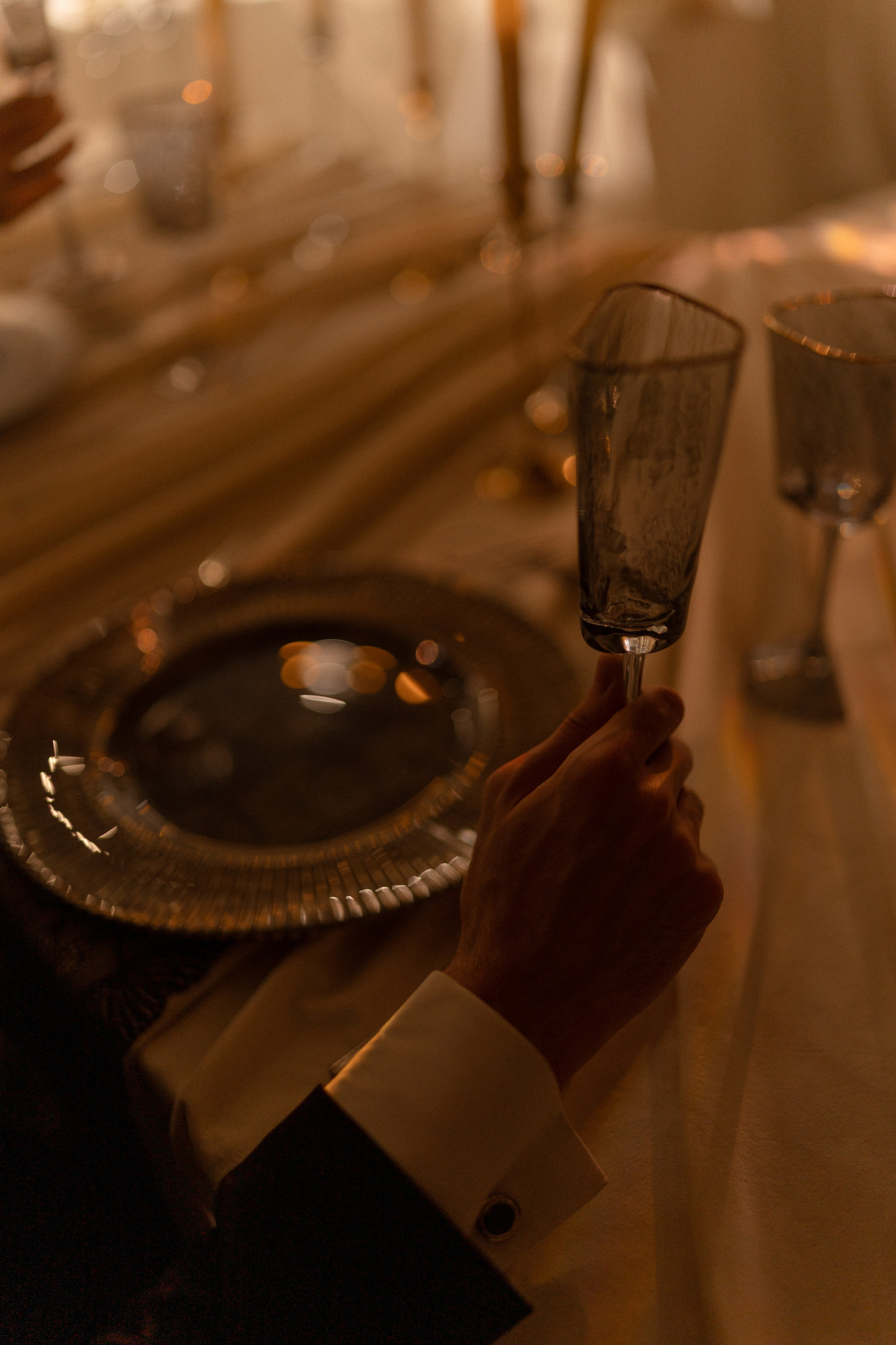 Ужин при свечах. Свадебный и репортажный фотограф Москва