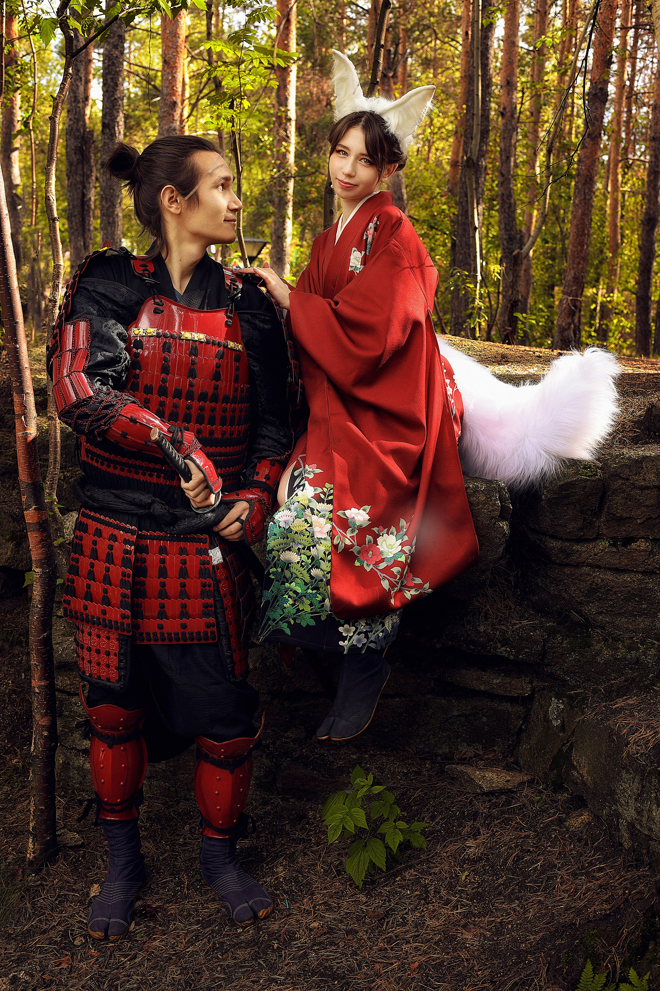 Японская лиса кицуне. Эксклюзивный фотограф японских сказок в Екатеринбурге