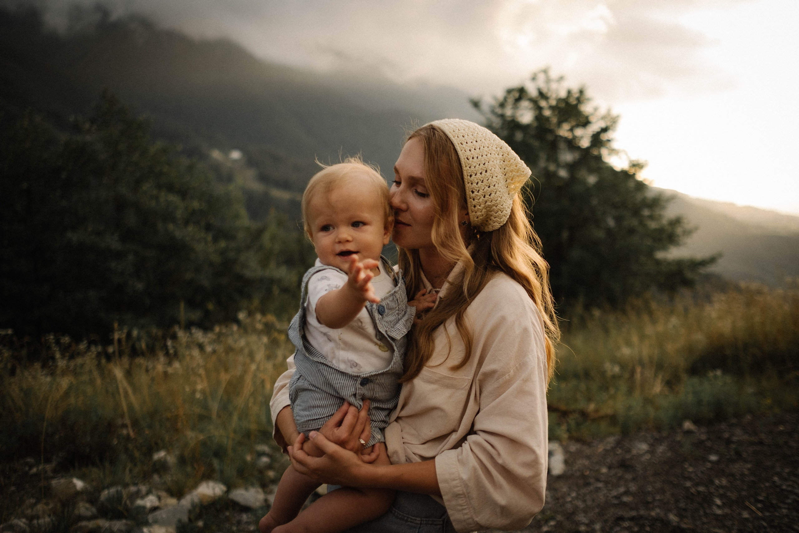 Семейная съемка в горах. Семейный фотограф в Санкт-Петербурге Дарья Косянчук