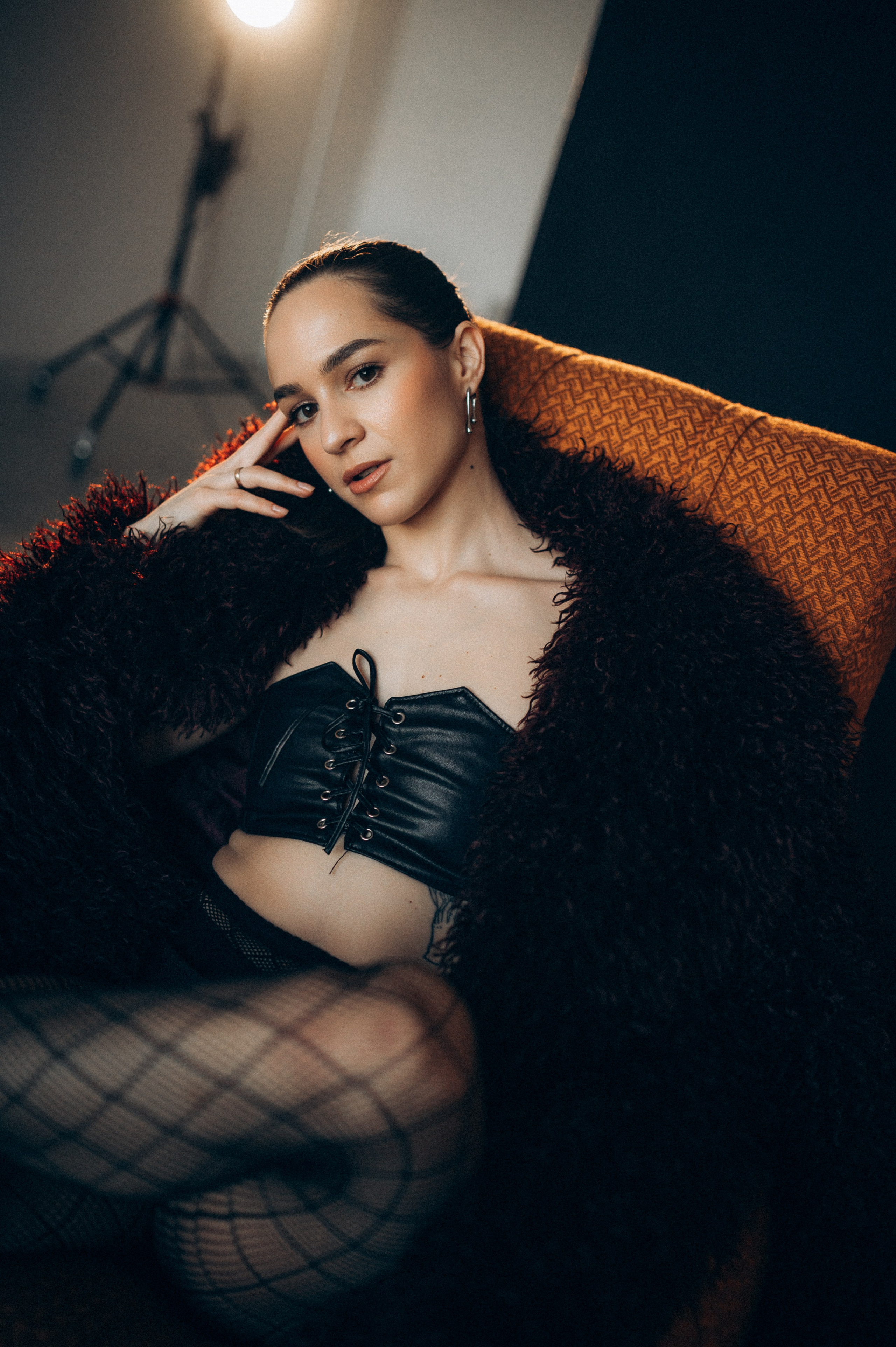 Дерзкая фотосессия в студии. Фотограф Алексин, Тула