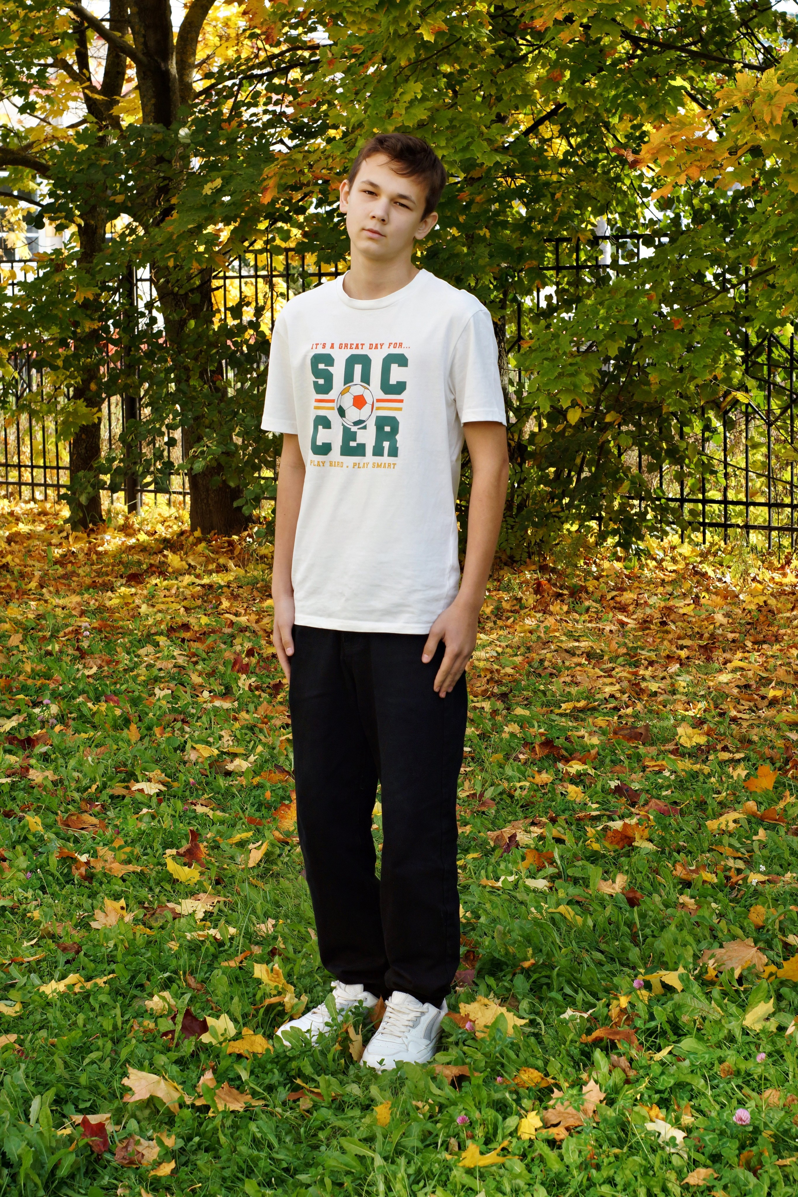 Осенняя фотосессия в школе г. Йошкар-Ола