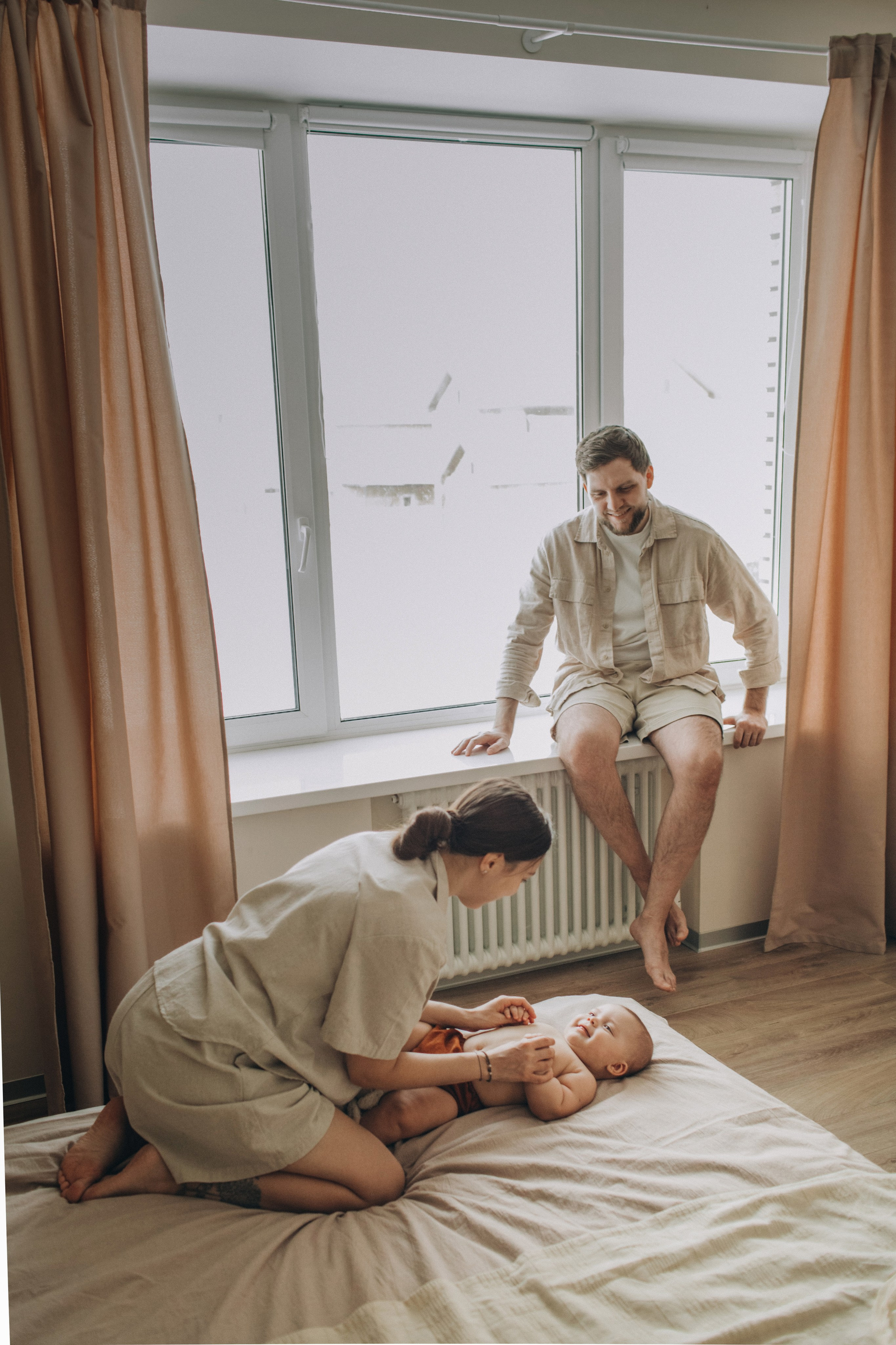 Лев, Мила, Леша. Семейный фотограф Томск