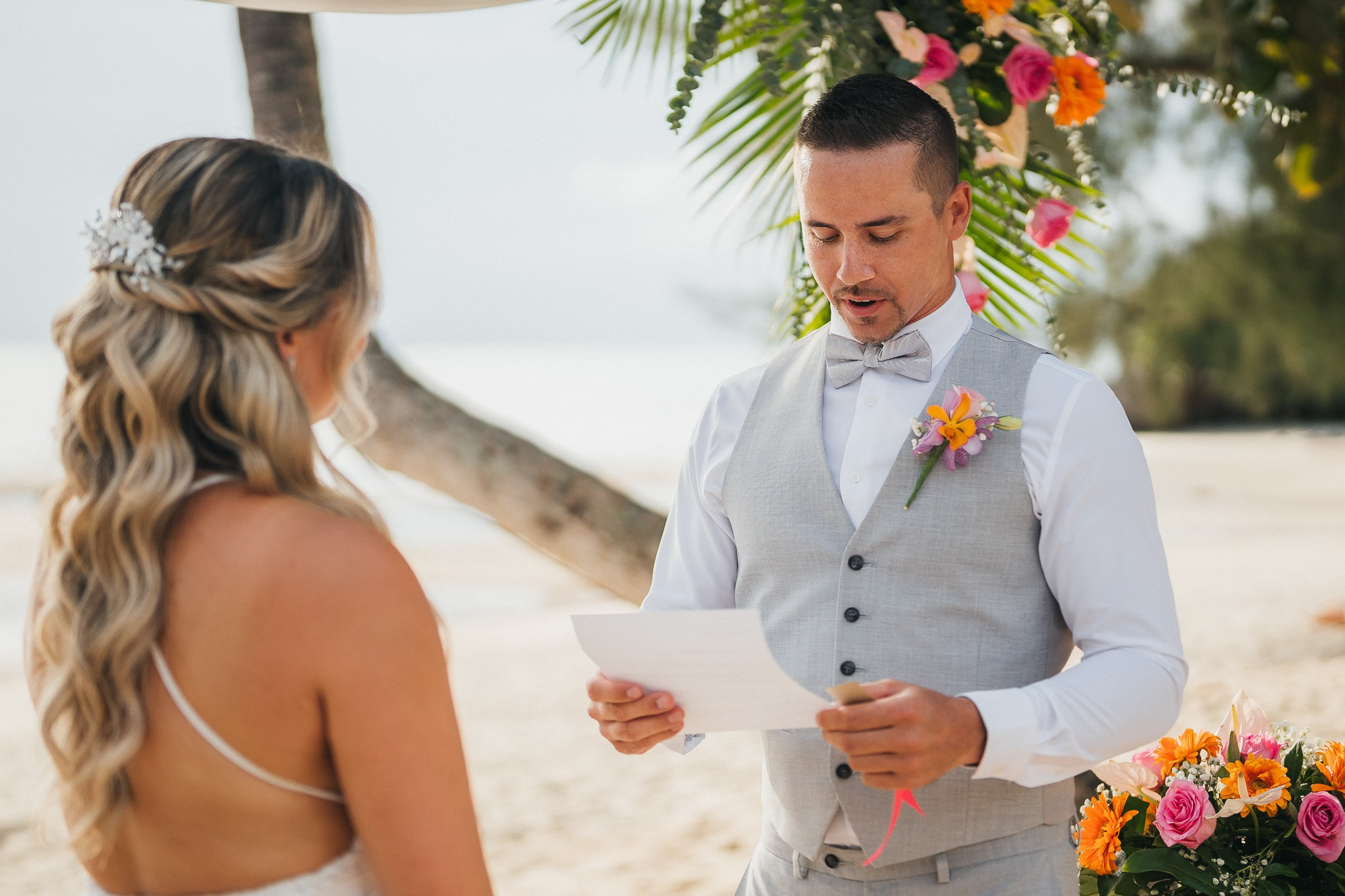 Andrew and Ashley 15.04.2025. Mariage à Koh Samui, en Thaïlande. Whatsapp: +66 94 3 650 301