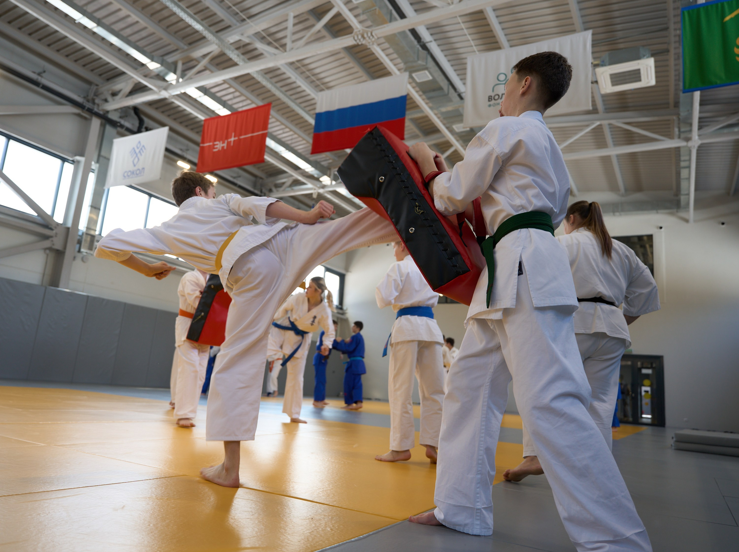 Открытие центров спортивных единоборств «Сокол» Красноярск/Дивногорск. Александр Сазонов Красноярск