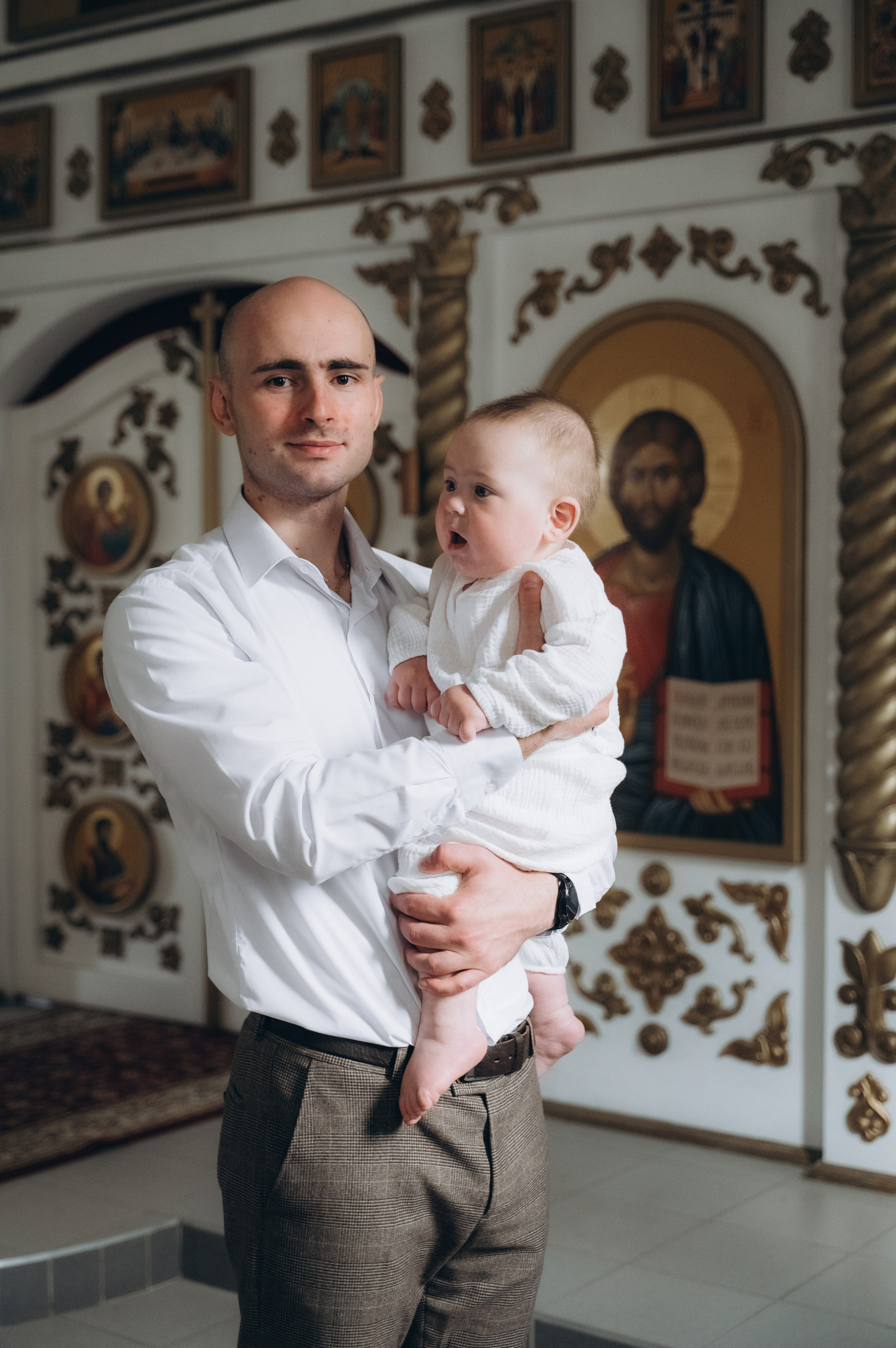 Крещение Демьяна (Церковь в честь святой блаженной Ксении Петербургской). Семейный фотограф в Минске Дарья Дреко