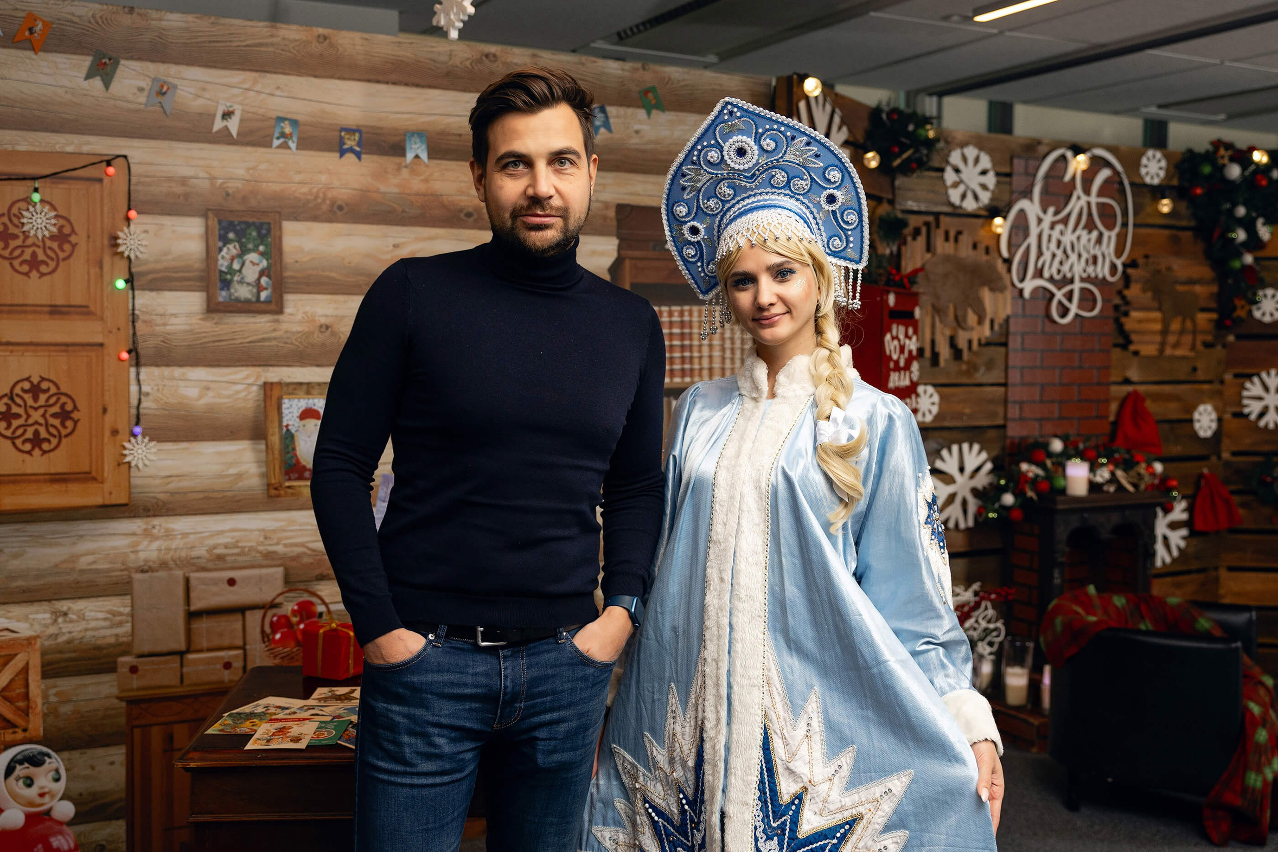 Газпром нефть. Новогодние мероприятия в офисе