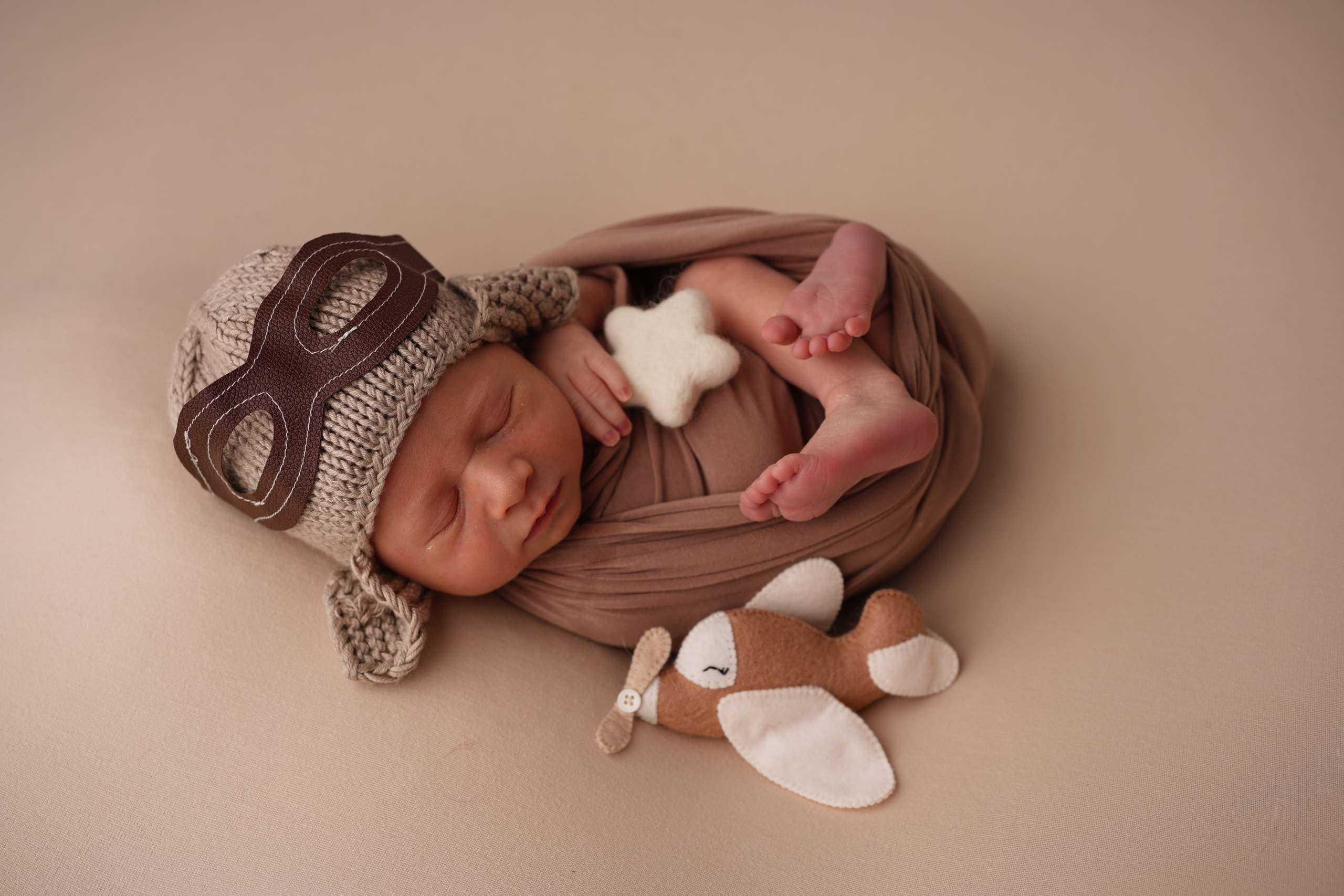 Николай 9 дней. Фотограф новорожденных в Нижнем Новгороде Сергеева Оксана