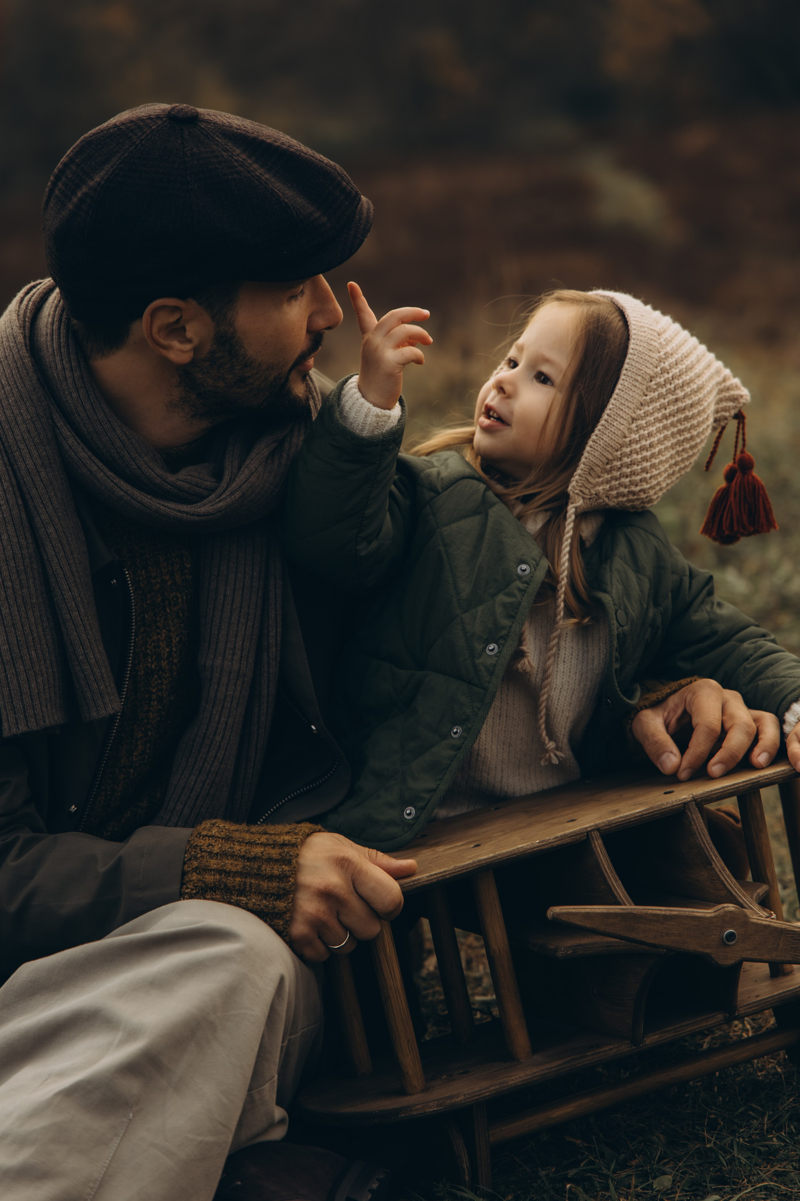 Теплая осенняя история. Семейный фотограф в Москве Лоншакова Кристина