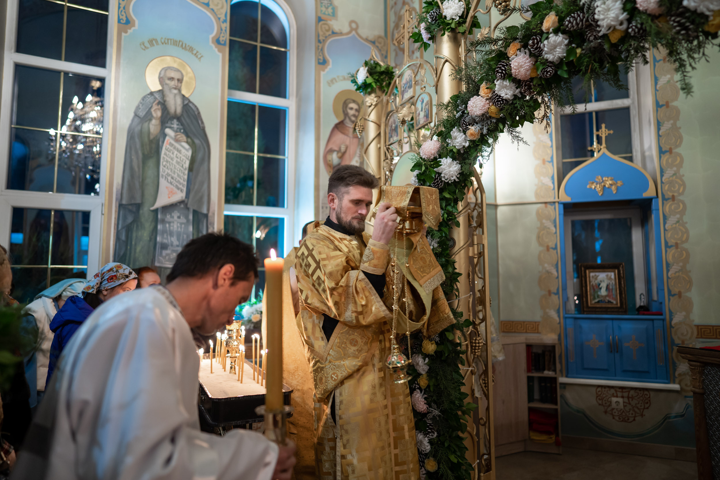 Престольный праздник в храме апостола Андрея Первозванного г. Севастополь. Церковный фотограф Севастополь