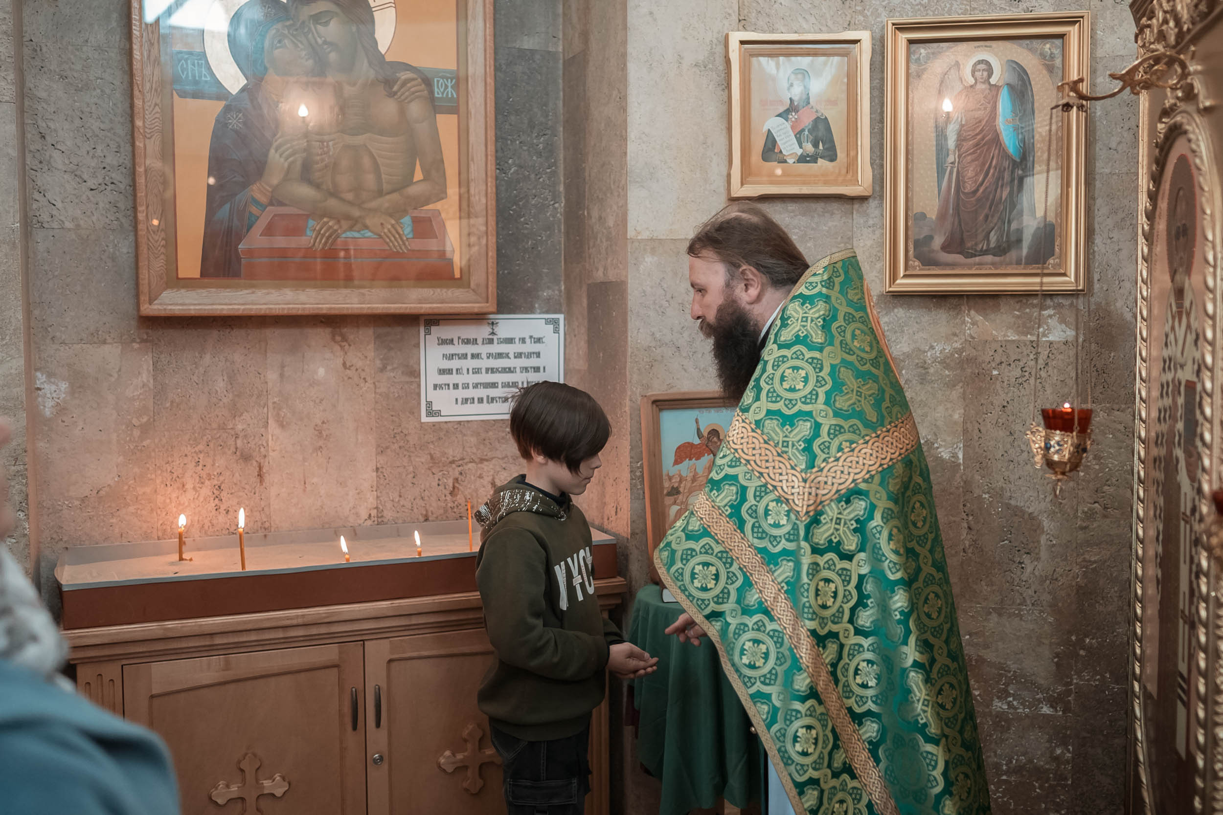 Вход Господень в Иерусалим в храме вмч. Георгия Победоносца г. Севастополь. Церковный фотограф Севастополь