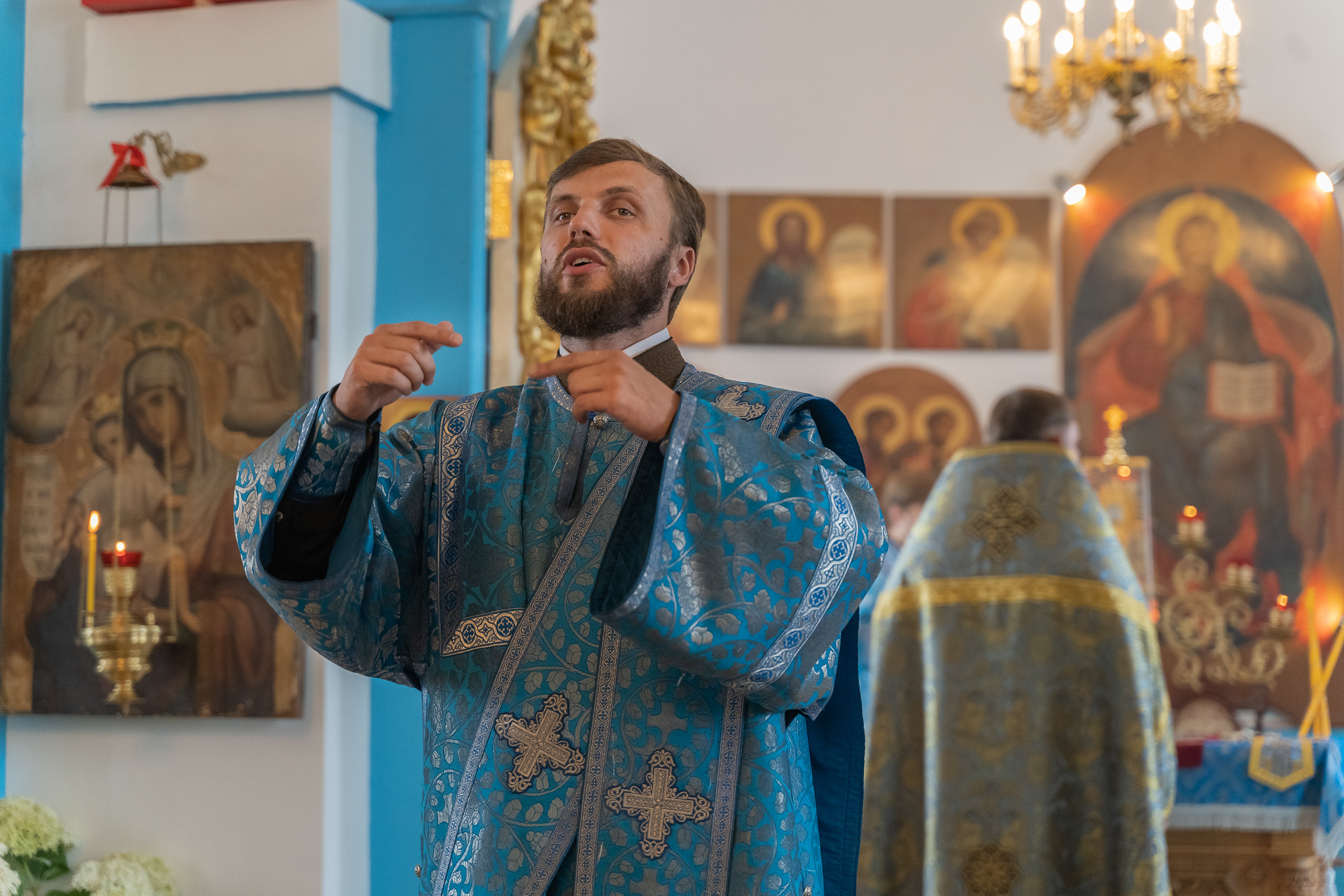 Престольный праздник в Казанском храме с. Гремячее Тульская область. Церковный фотограф Севастополь