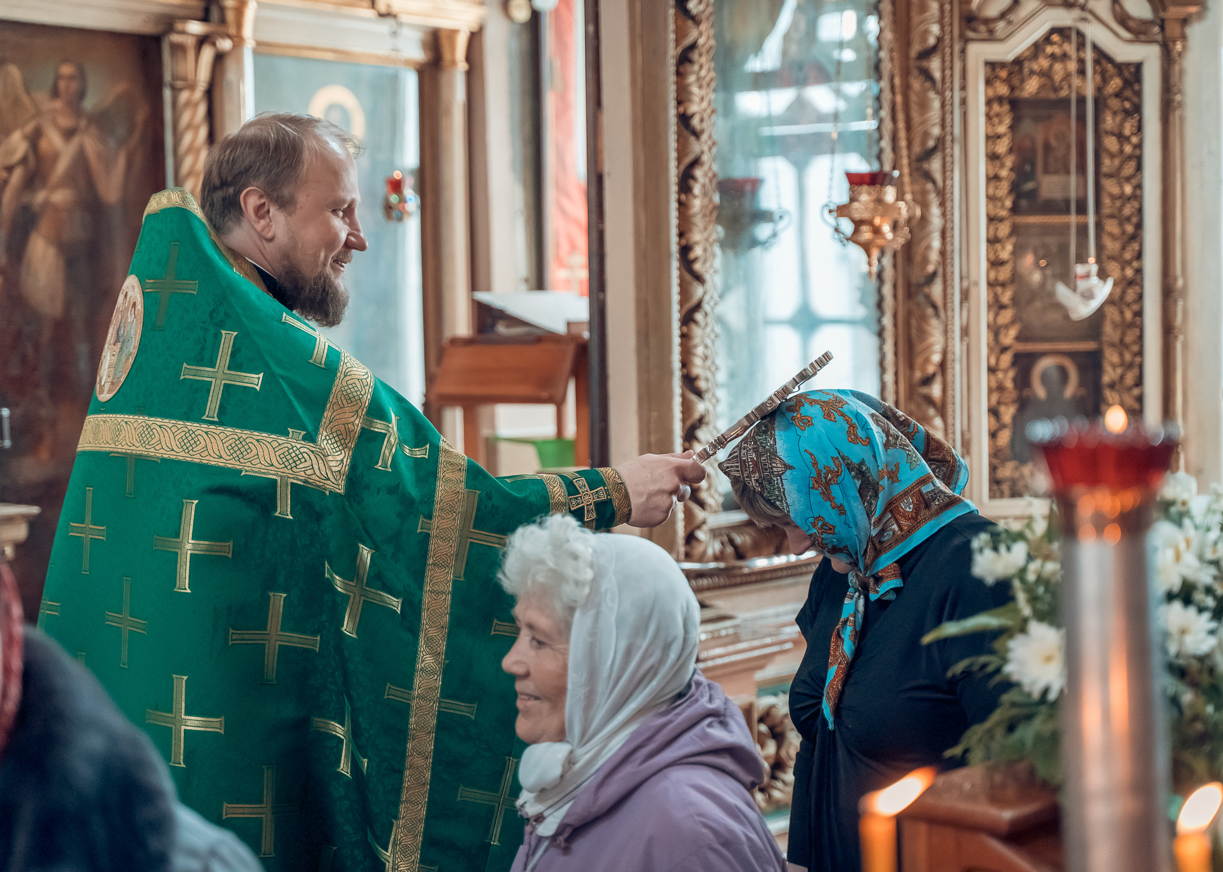 Вход Господень в Иерусалим в храме Димитрия Солунского г. Тула. Церковный фотограф Севастополь