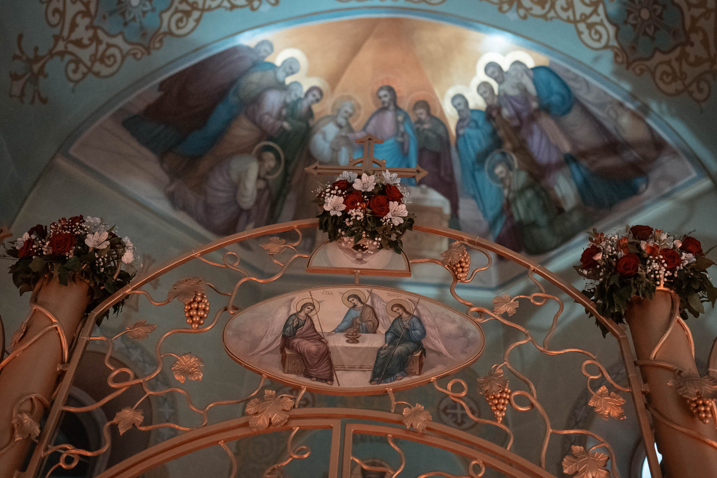 Пасха в храме апостола Андрея Первозванного г. Севастополь. Церковный фотограф Севастополь