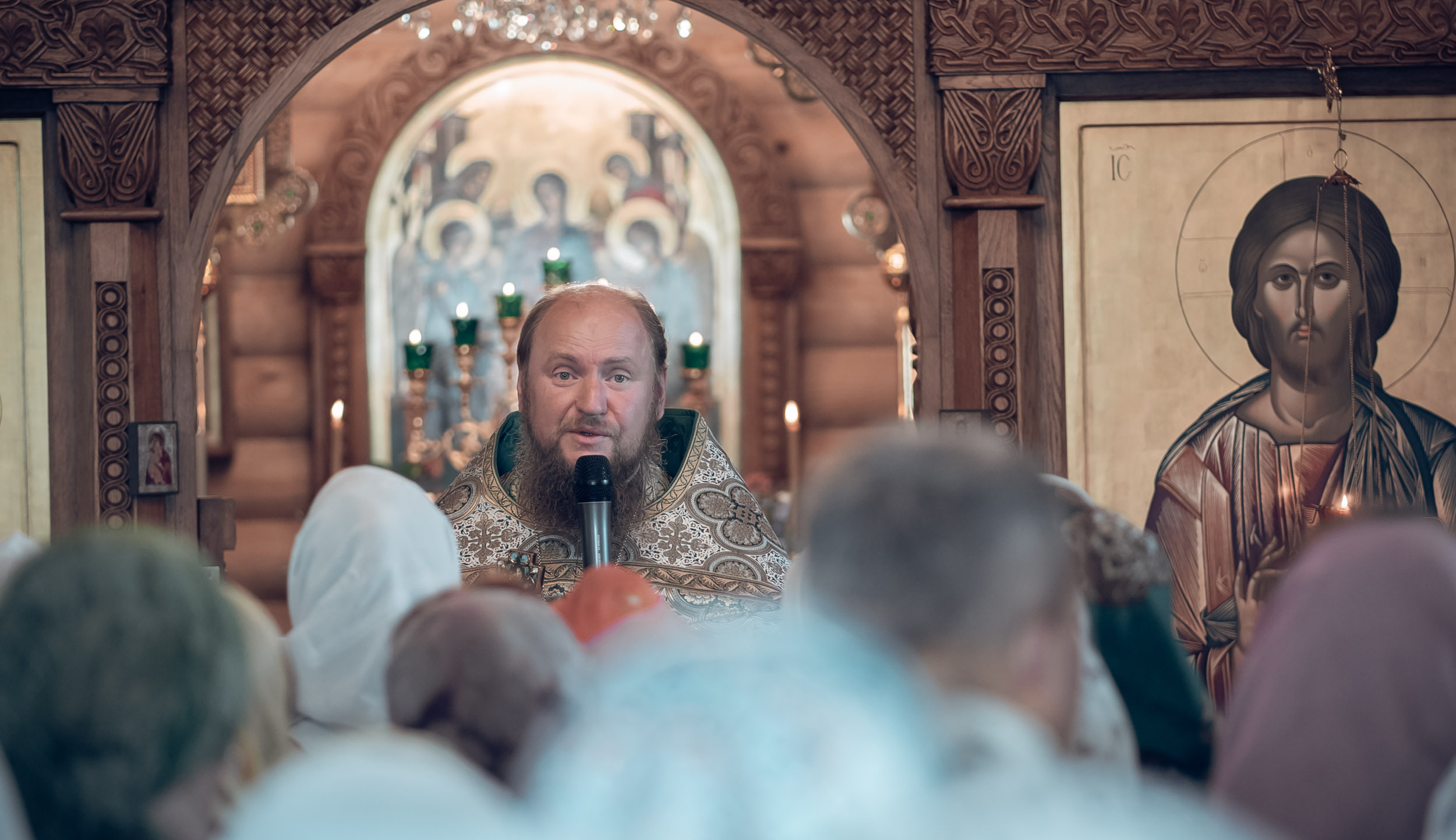 Праздник Святой Троицы в храме Прп. Сергия Радонежского г. Севастополь. Церковный фотограф Севастополь