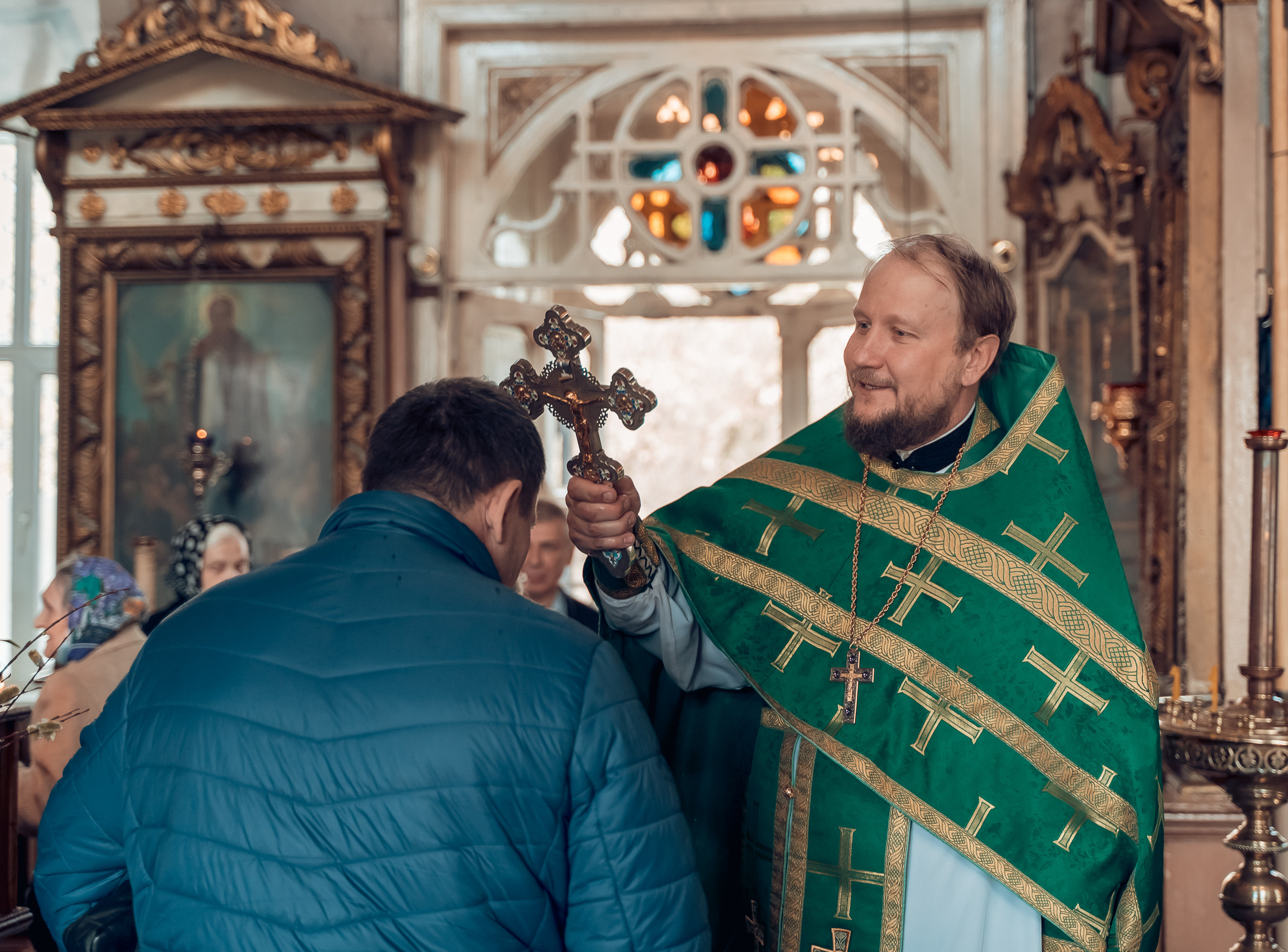 Вход Господень в Иерусалим в храме Димитрия Солунского г. Тула. Церковный фотограф Севастополь