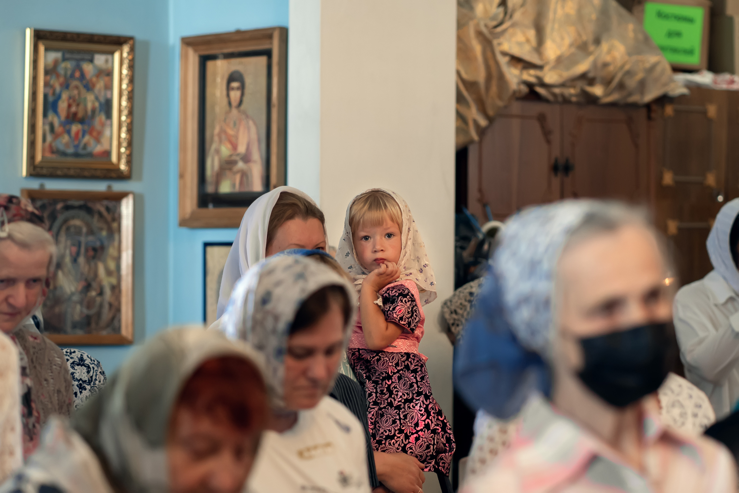 Престольный праздник в Ильинском храме с. Ильинка Тульская область. Церковный фотограф Севастополь