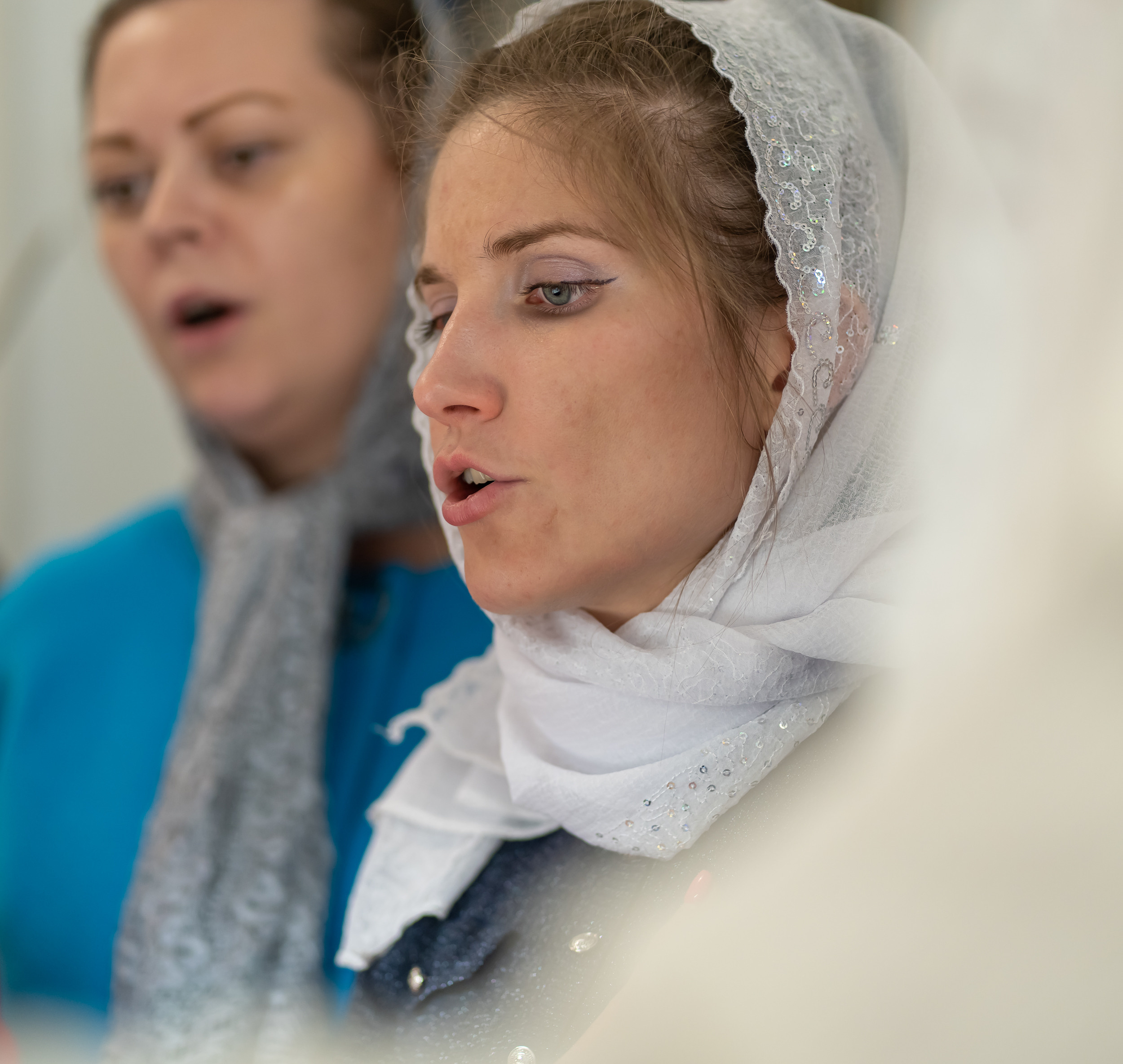 Пасха в Храме Всех Святых в земли Русской мкрн. Северо-Задонск Тульская область. Церковный фотограф Севастополь