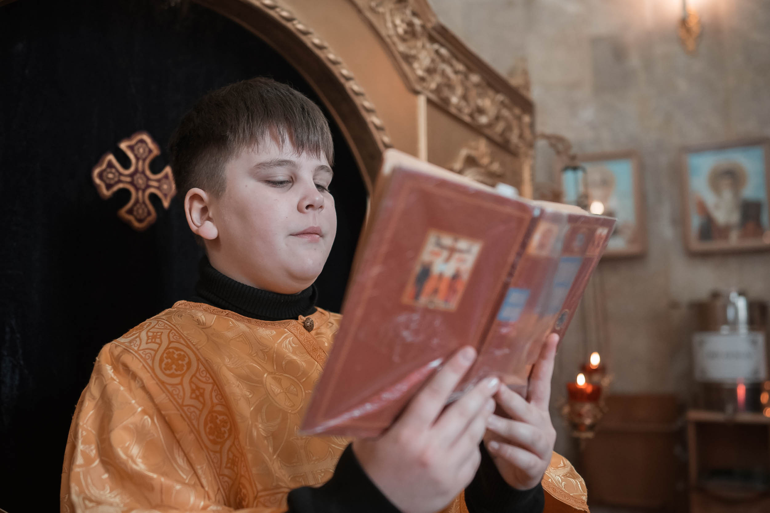 Вход Господень в Иерусалим в храме вмч. Георгия Победоносца г. Севастополь. Церковный фотограф Севастополь