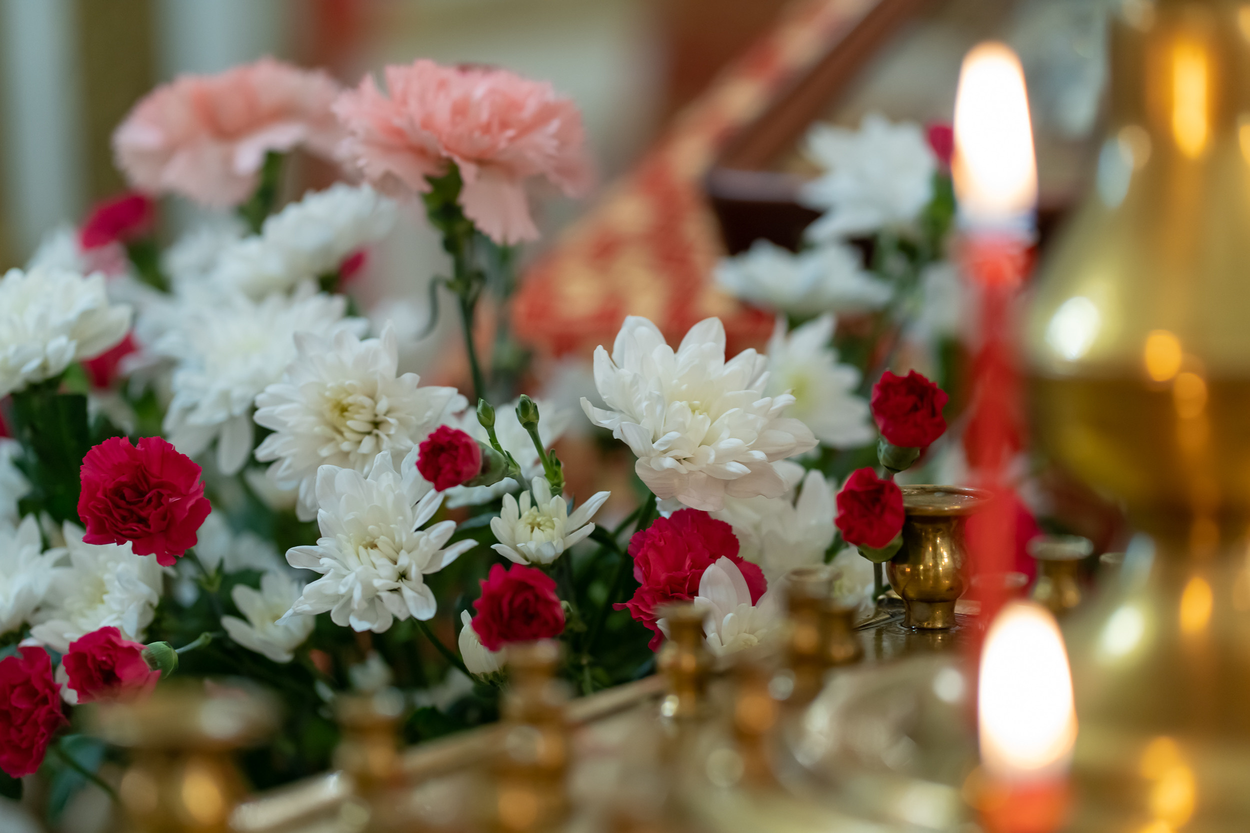 Пасха в Храме Всех Святых в земли Русской мкрн. Северо-Задонск Тульская область. Церковный фотограф Севастополь