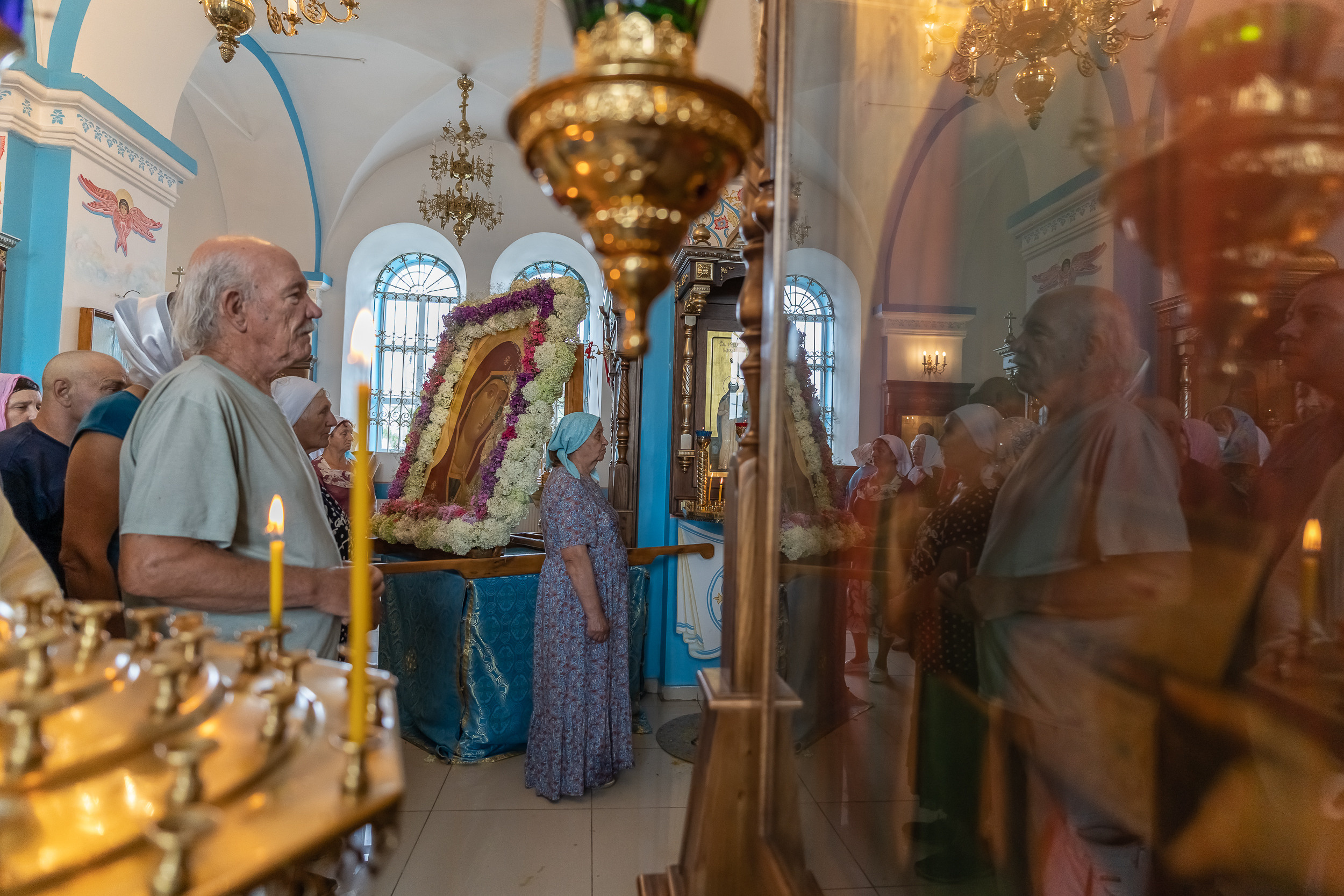 Престольный праздник в Казанском храме с. Гремячее Тульская область. Церковный фотограф Севастополь