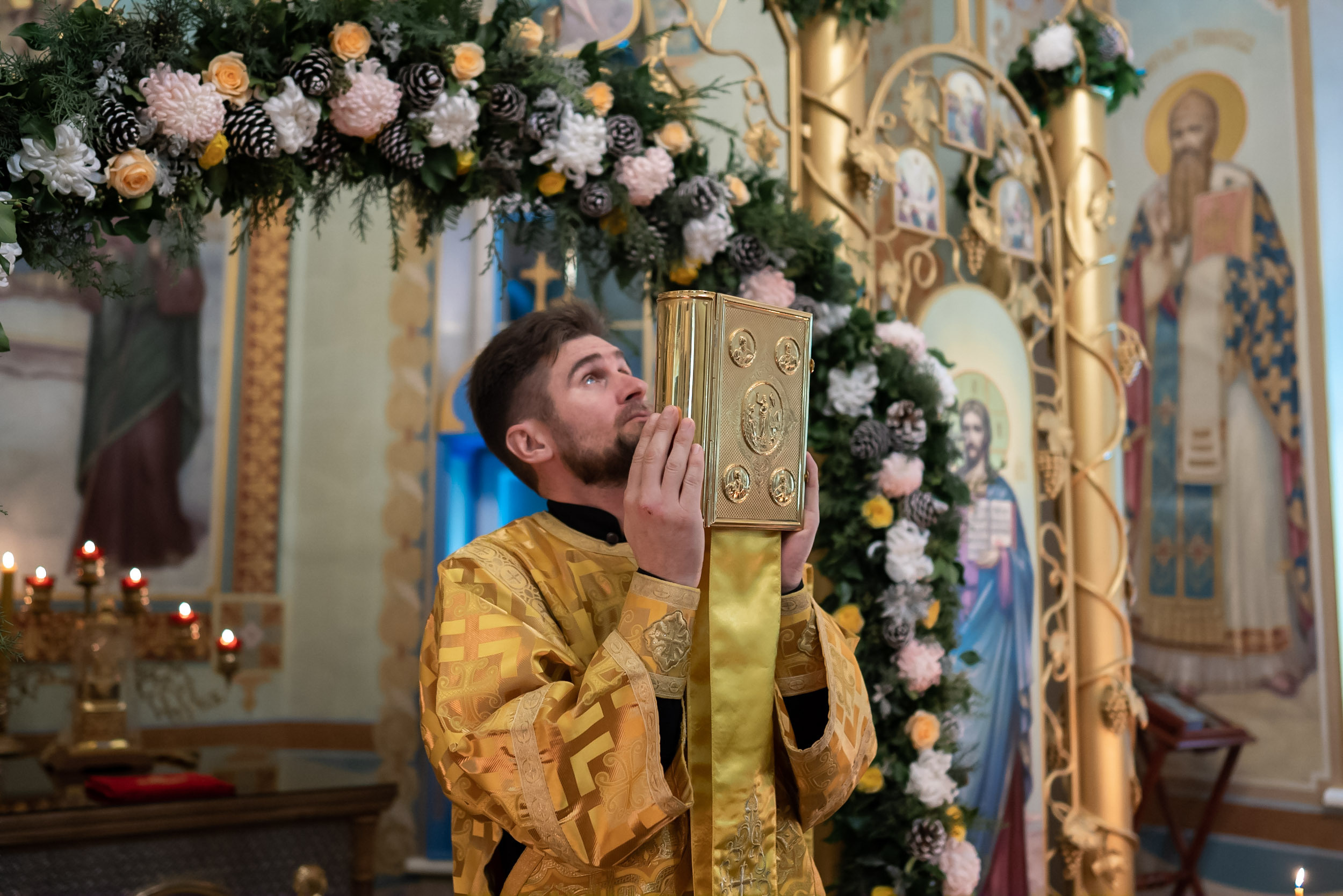 Престольный праздник в храме апостола Андрея Первозванного г. Севастополь. Церковный фотограф Севастополь