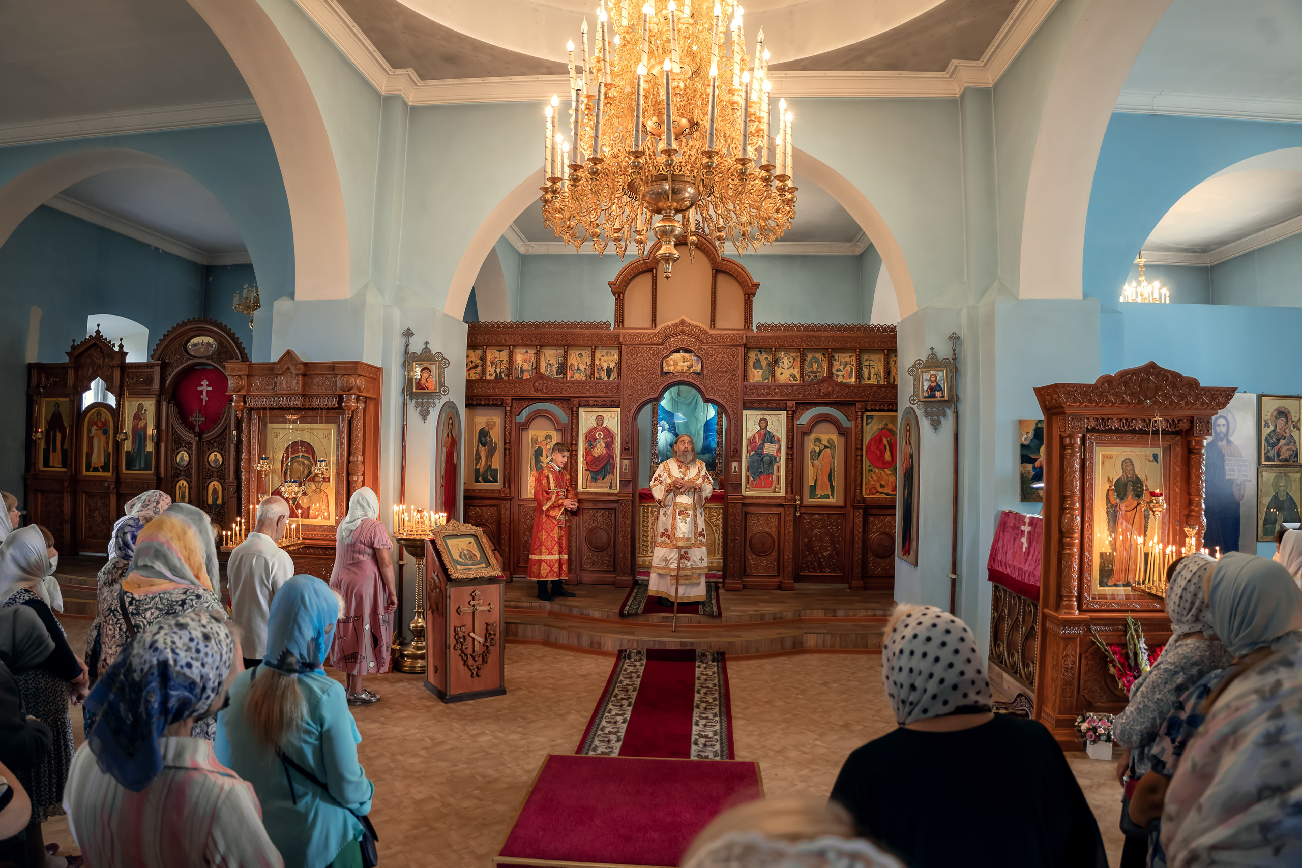 Престольный праздник в Ильинском храме с. Ильинка Тульская область. Церковный фотограф Севастополь