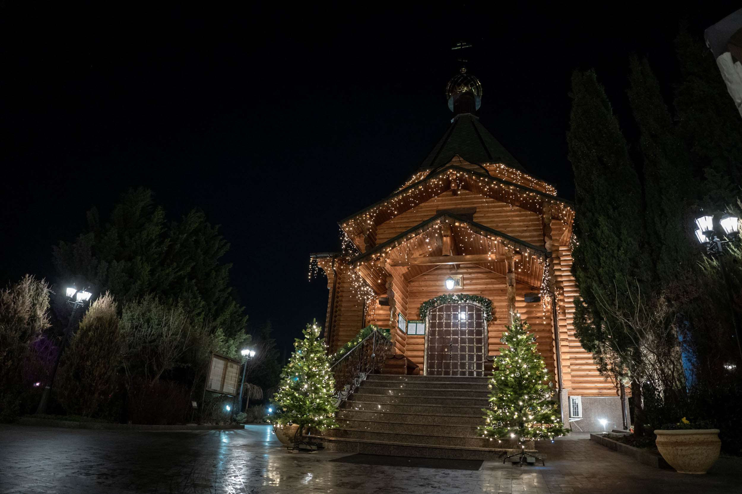 Рождество Христова в храме Сергия Радонежского г. Севастополь. Церковный фотограф Севастополь