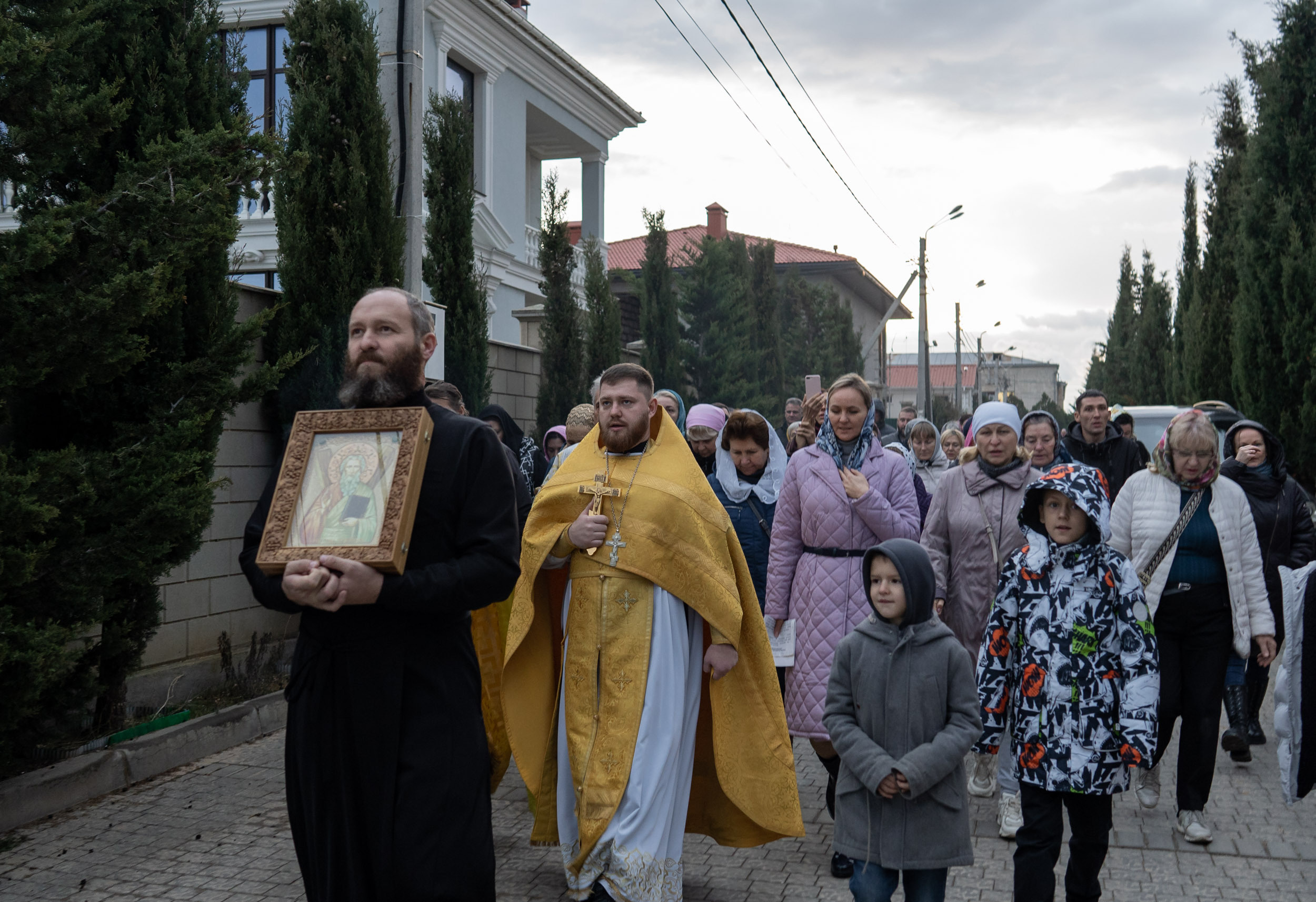 Престольный праздник в храме апостола Андрея Первозванного г. Севастополь. Церковный фотограф Севастополь