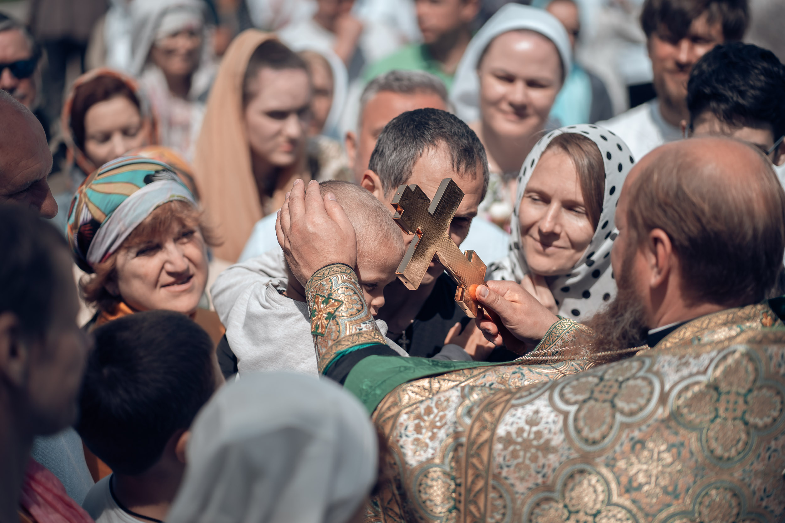 Праздник Святой Троицы в храме Прп. Сергия Радонежского г. Севастополь. Церковный фотограф Севастополь