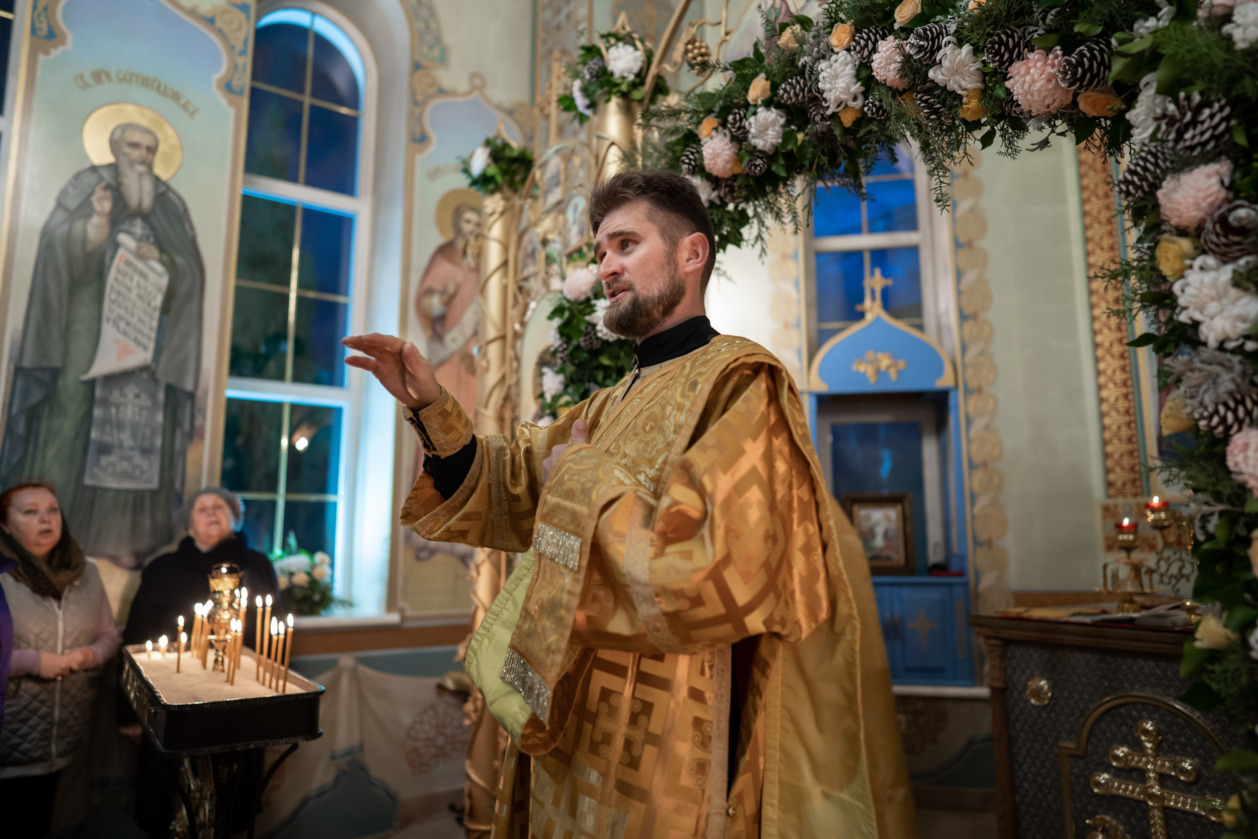 Престольный праздник в храме апостола Андрея Первозванного г. Севастополь. Церковный фотограф Севастополь