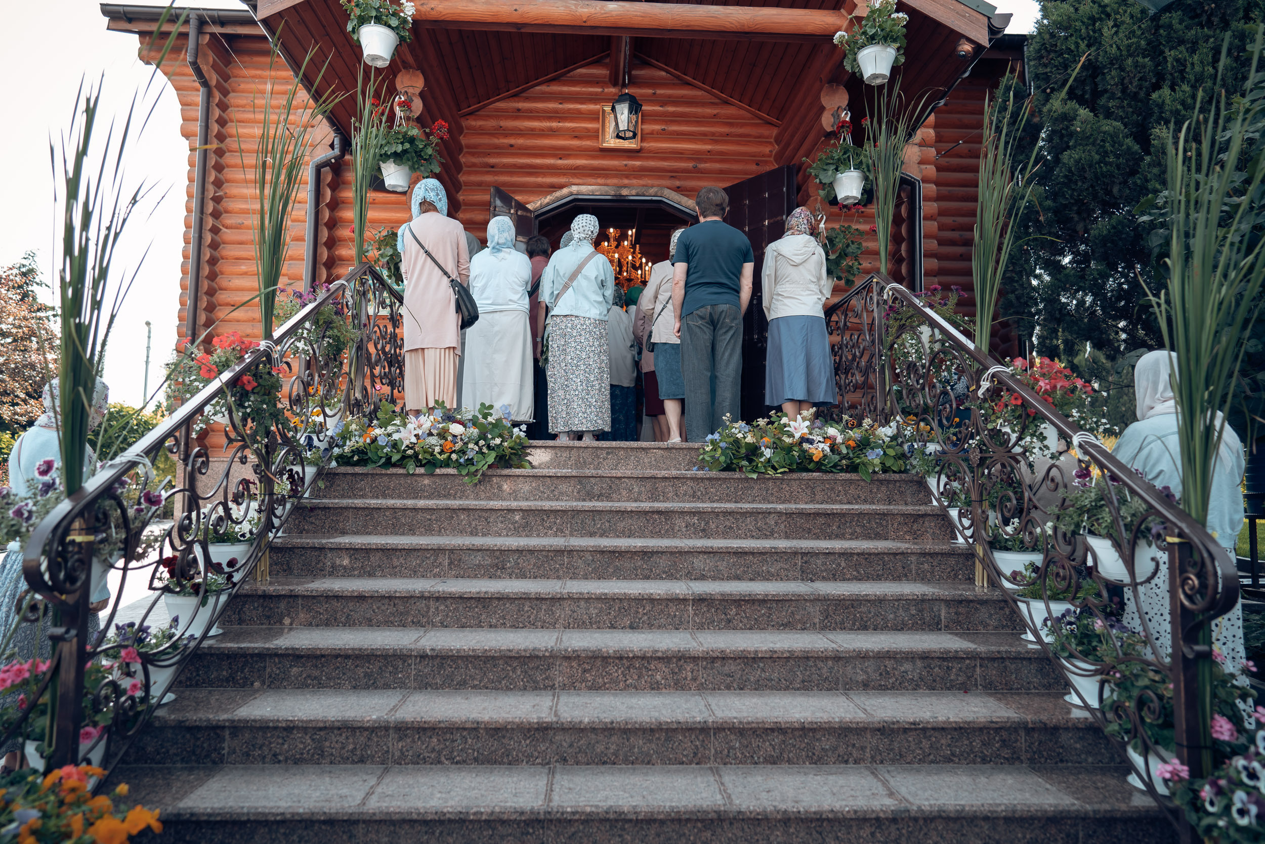 Праздник Святой Троицы в храме Прп. Сергия Радонежского г. Севастополь. Церковный фотограф Севастополь