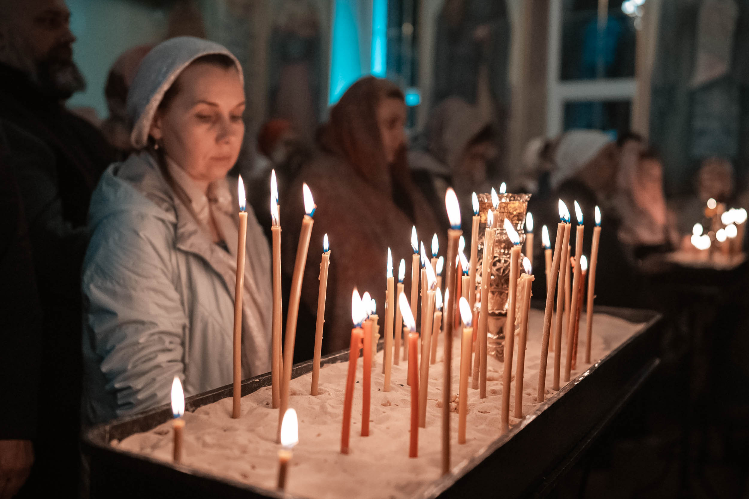 Пасха в храме апостола Андрея Первозванного г. Севастополь. Церковный фотограф Севастополь