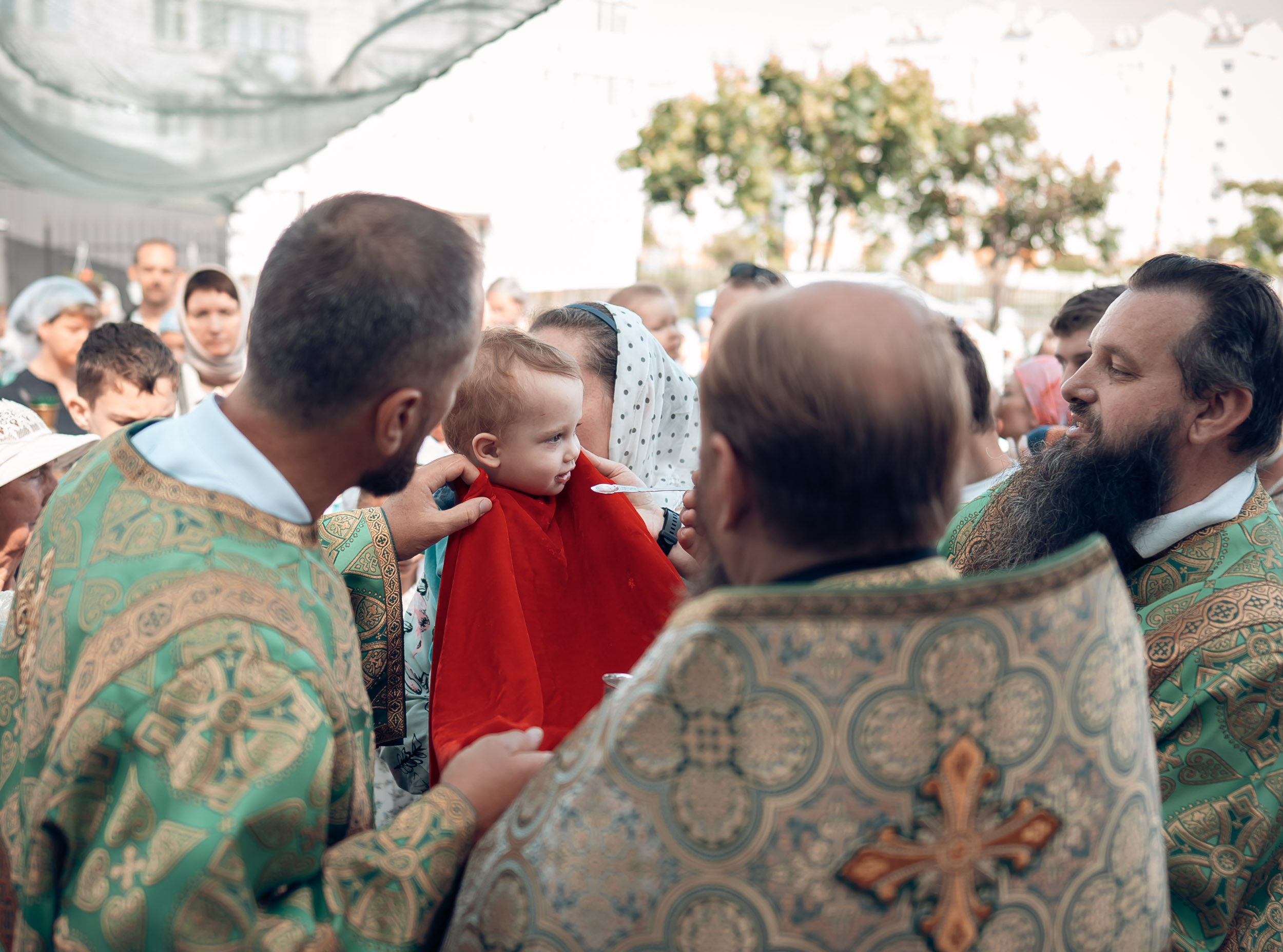 Праздник Святой Троицы в храме Прп. Сергия Радонежского г. Севастополь. Церковный фотограф Севастополь