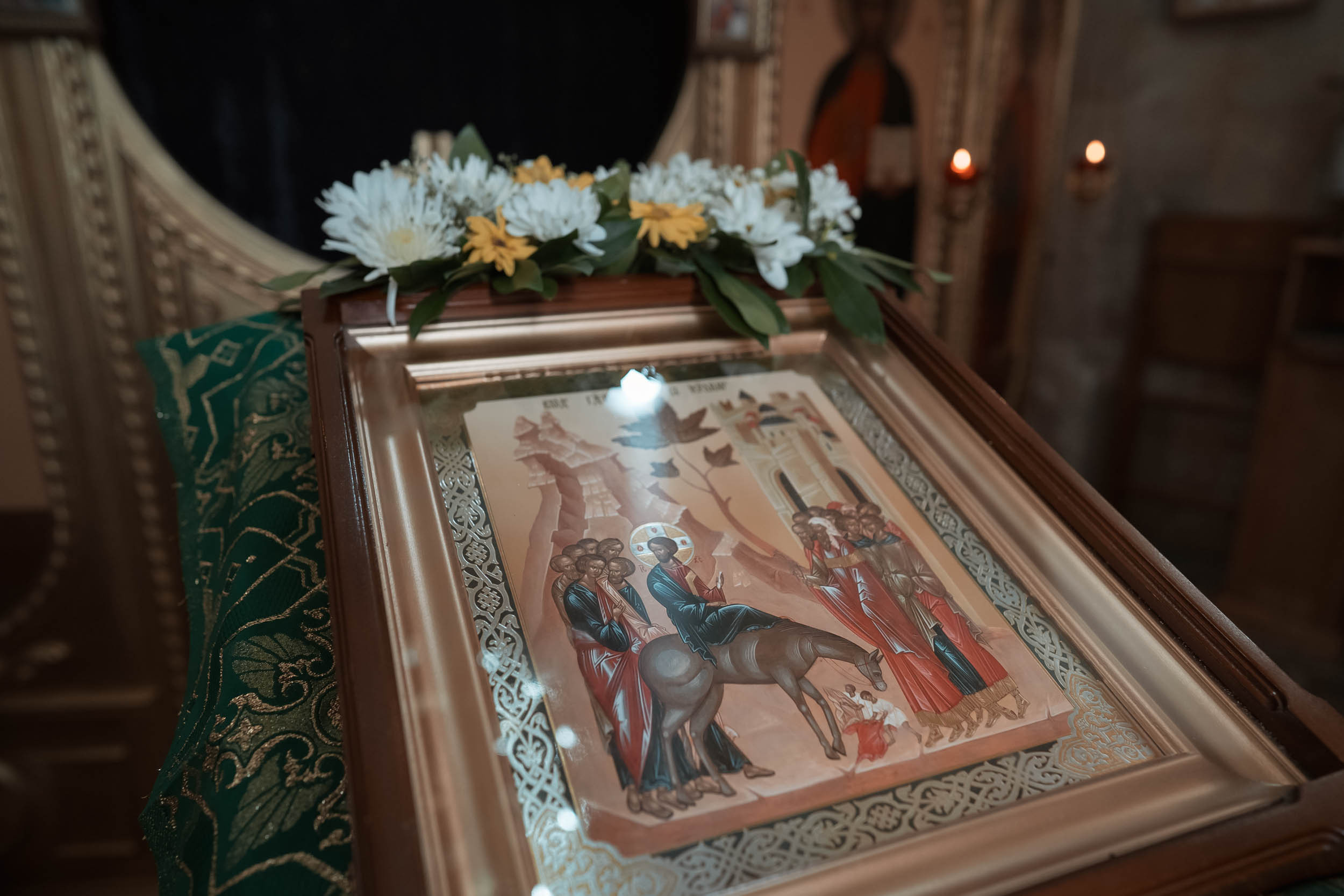 Вход Господень в Иерусалим в храме вмч. Георгия Победоносца г. Севастополь. Церковный фотограф Севастополь