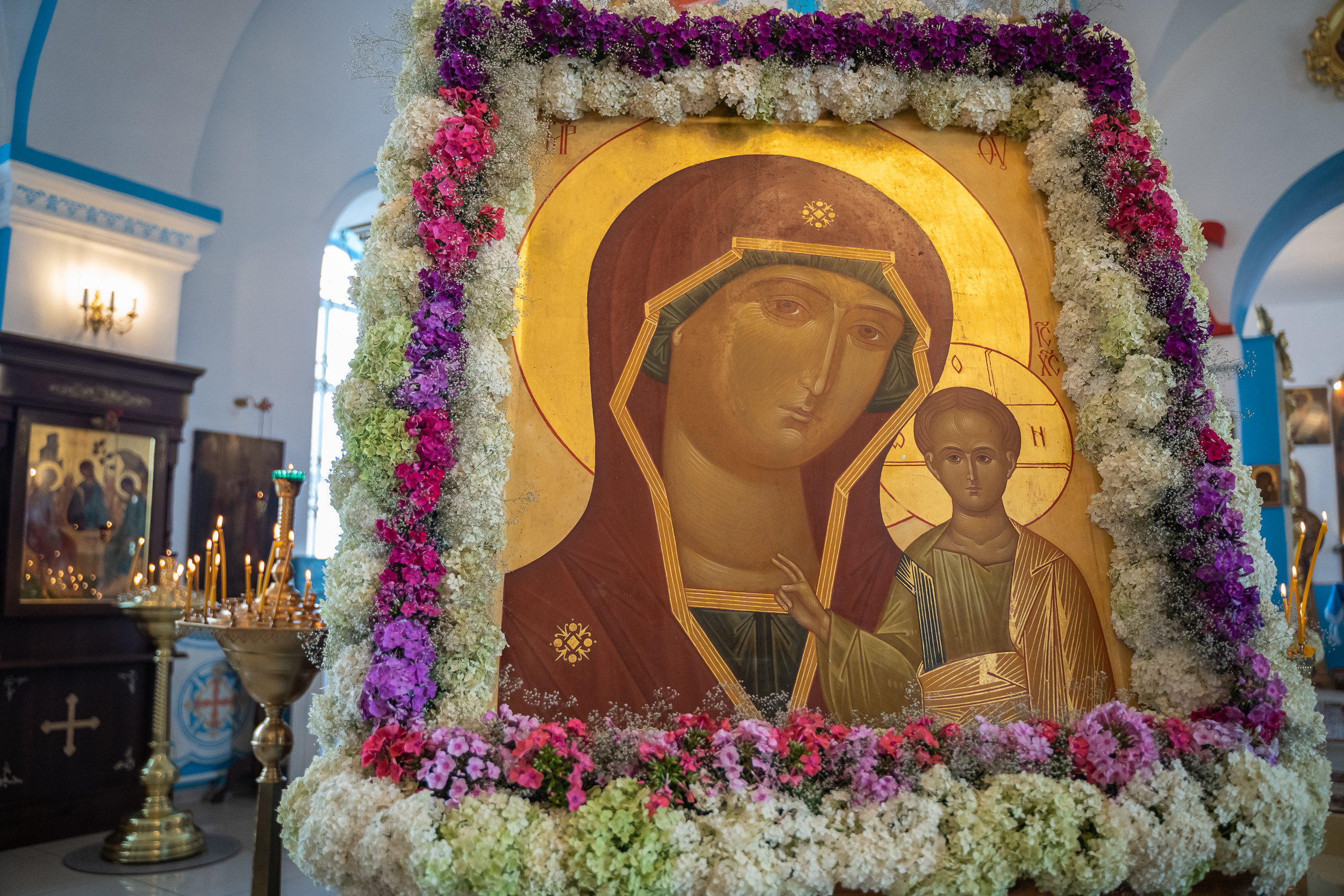 Престольный праздник в Казанском храме с. Гремячее Тульская область. Церковный фотограф Севастополь