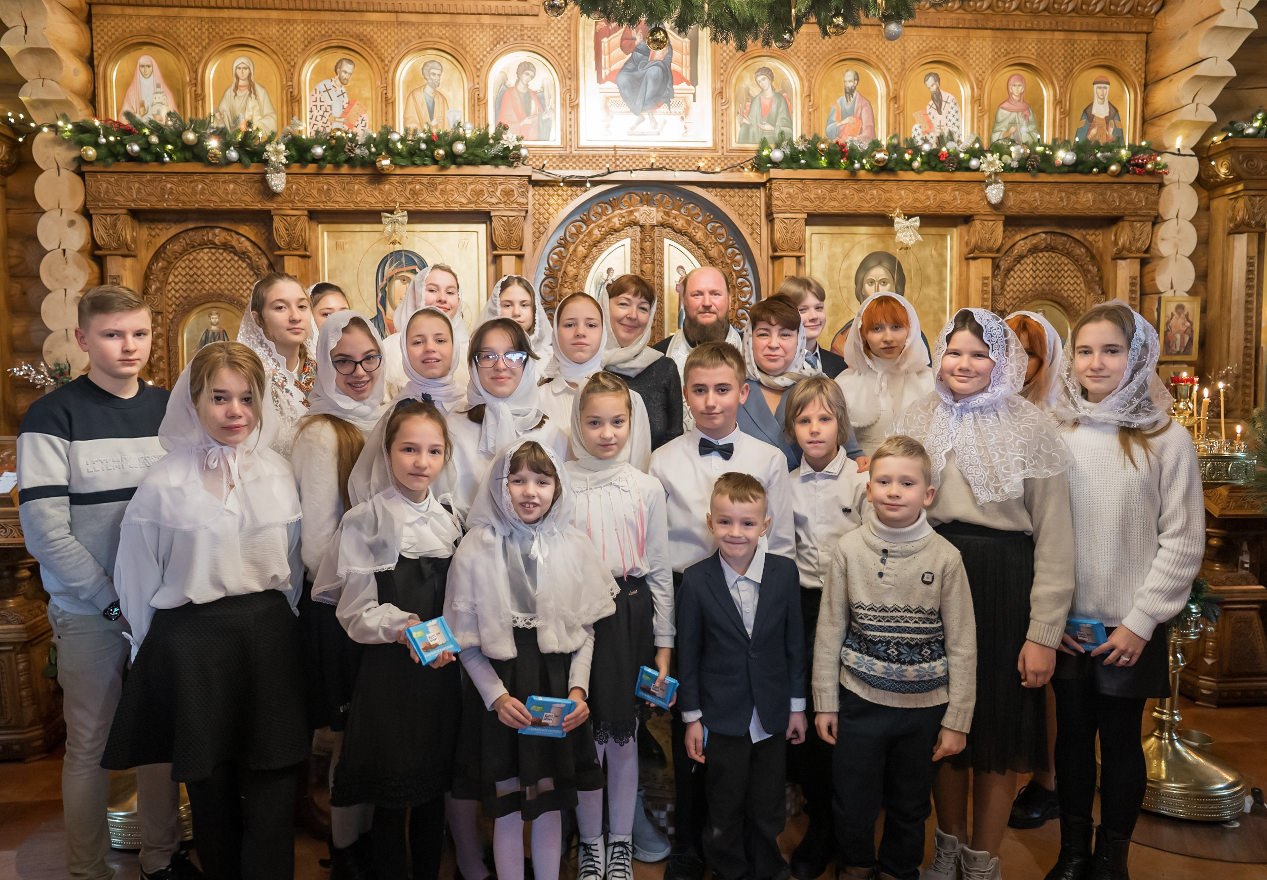 Рождество Христова в храме Сергия Радонежского г. Севастополь. Церковный фотограф Севастополь