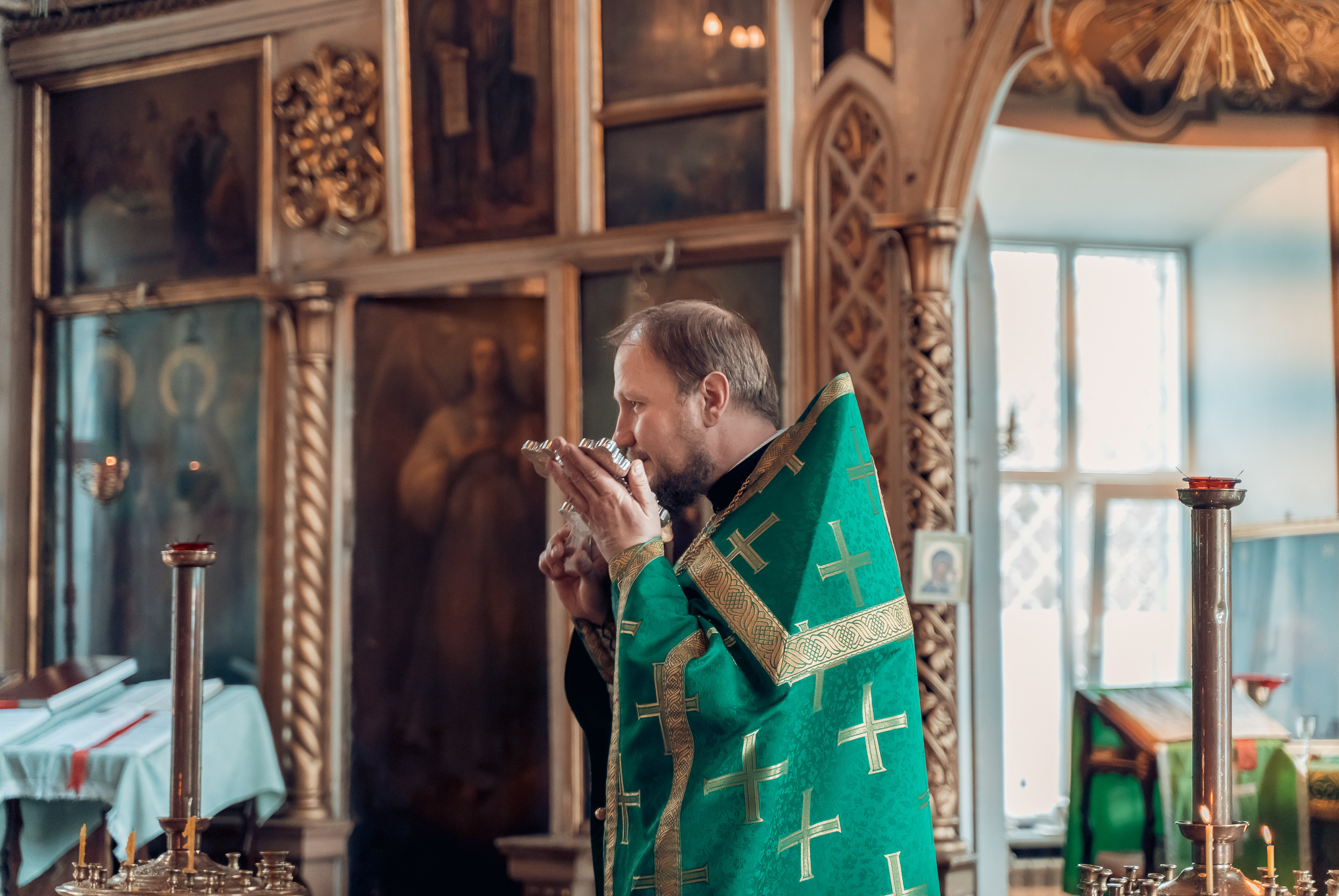Вход Господень в Иерусалим в храме Димитрия Солунского г. Тула. Церковный фотограф Севастополь