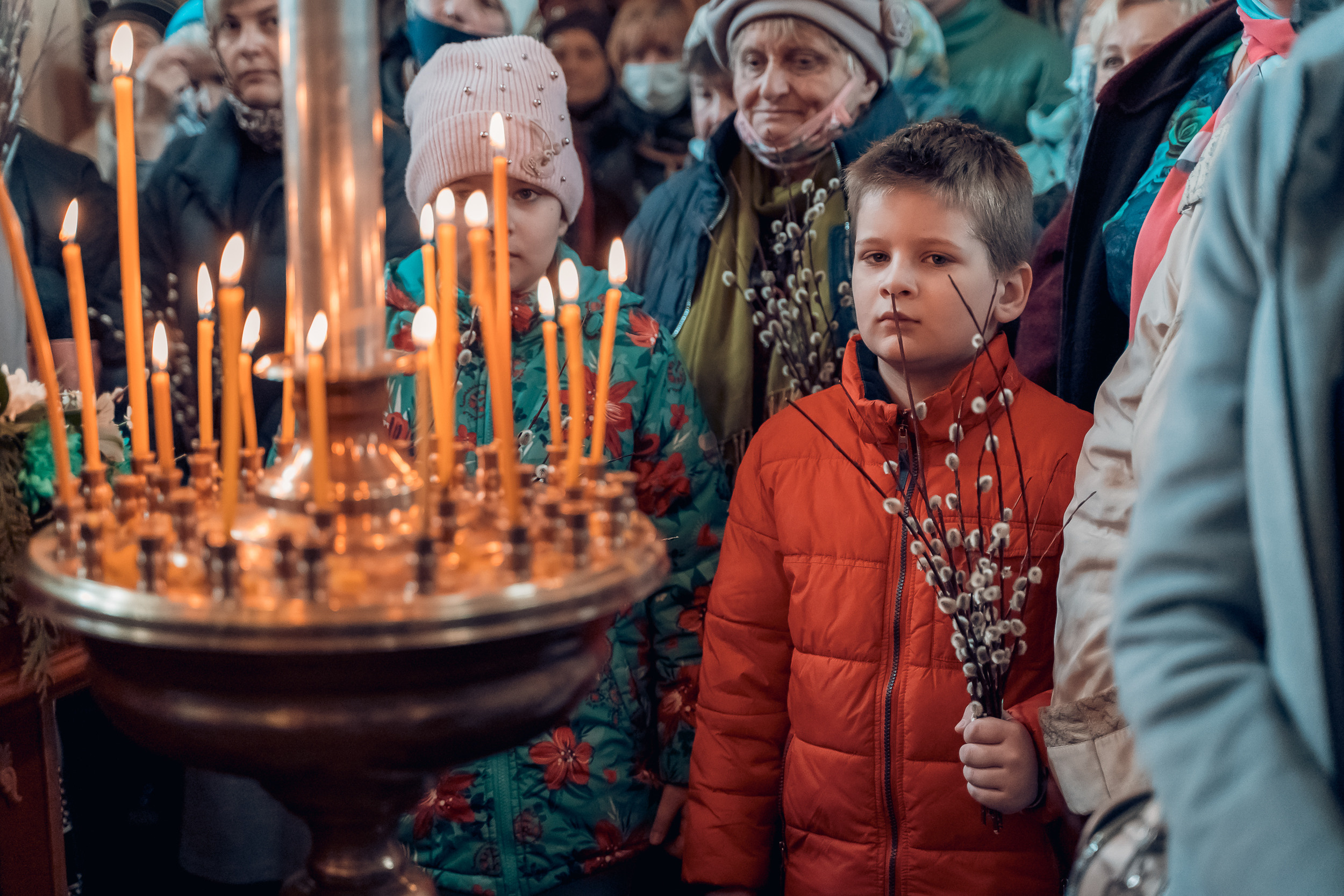 Вход Господень в Иерусалим в храме Димитрия Солунского г. Тула. Церковный фотограф Севастополь