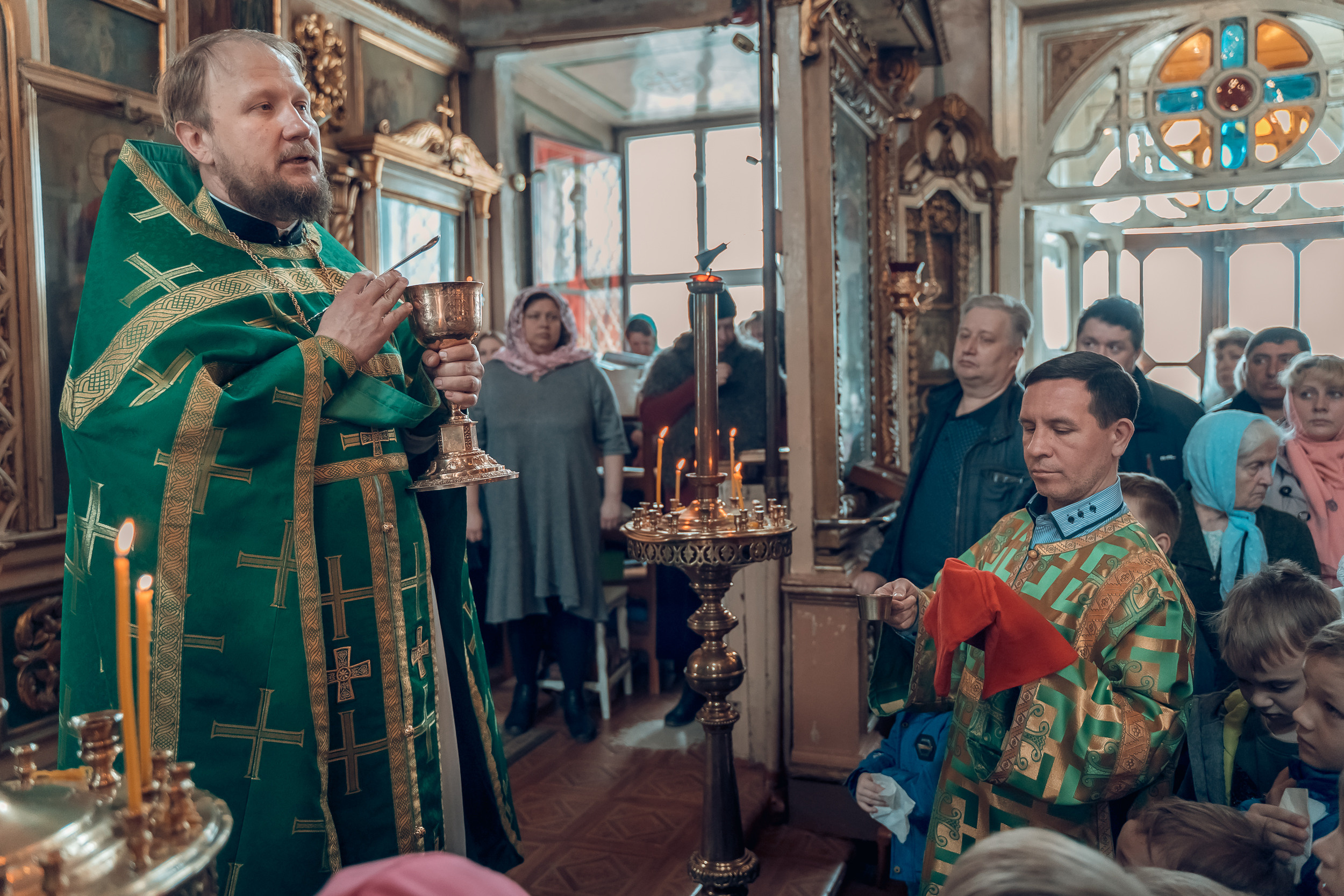 Вход Господень в Иерусалим в храме Димитрия Солунского г. Тула. Церковный фотограф Севастополь