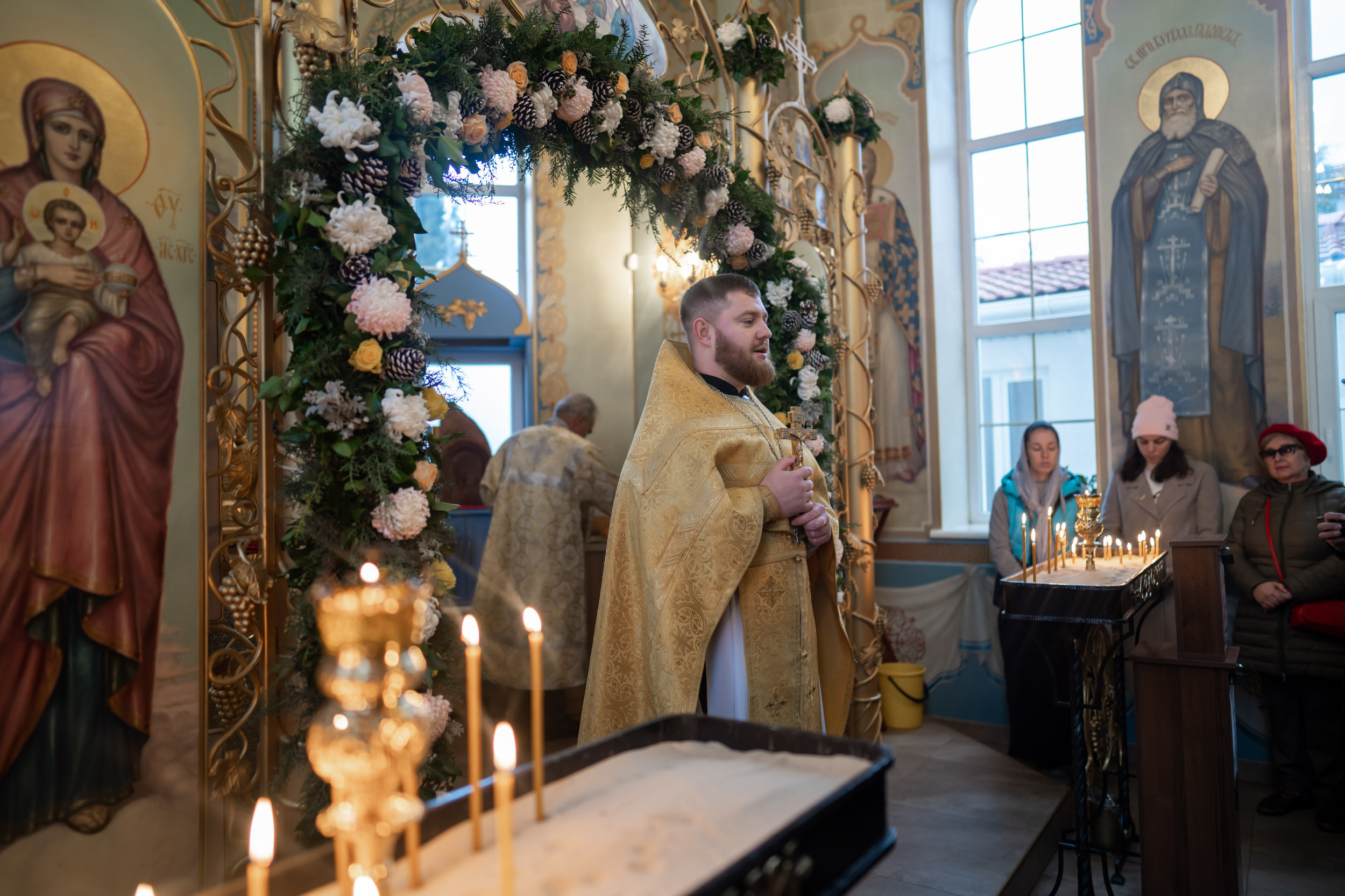 Престольный праздник в храме апостола Андрея Первозванного г. Севастополь. Церковный фотограф Севастополь