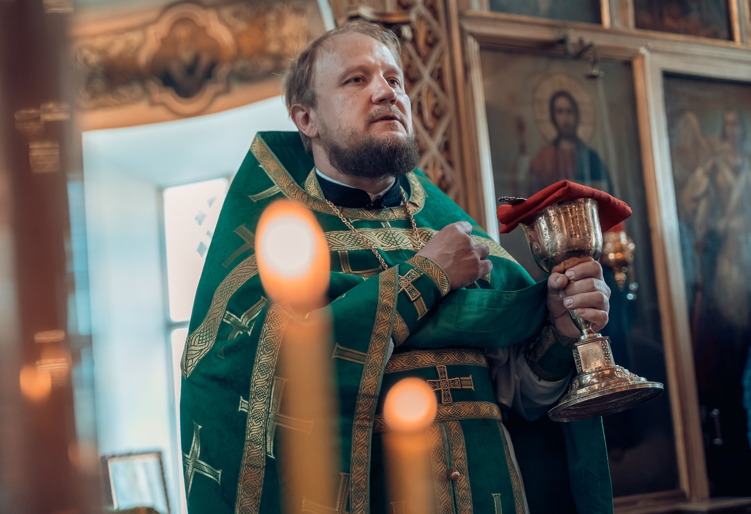 Вход Господень в Иерусалим в храме Димитрия Солунского г. Тула. Церковный фотограф Севастополь