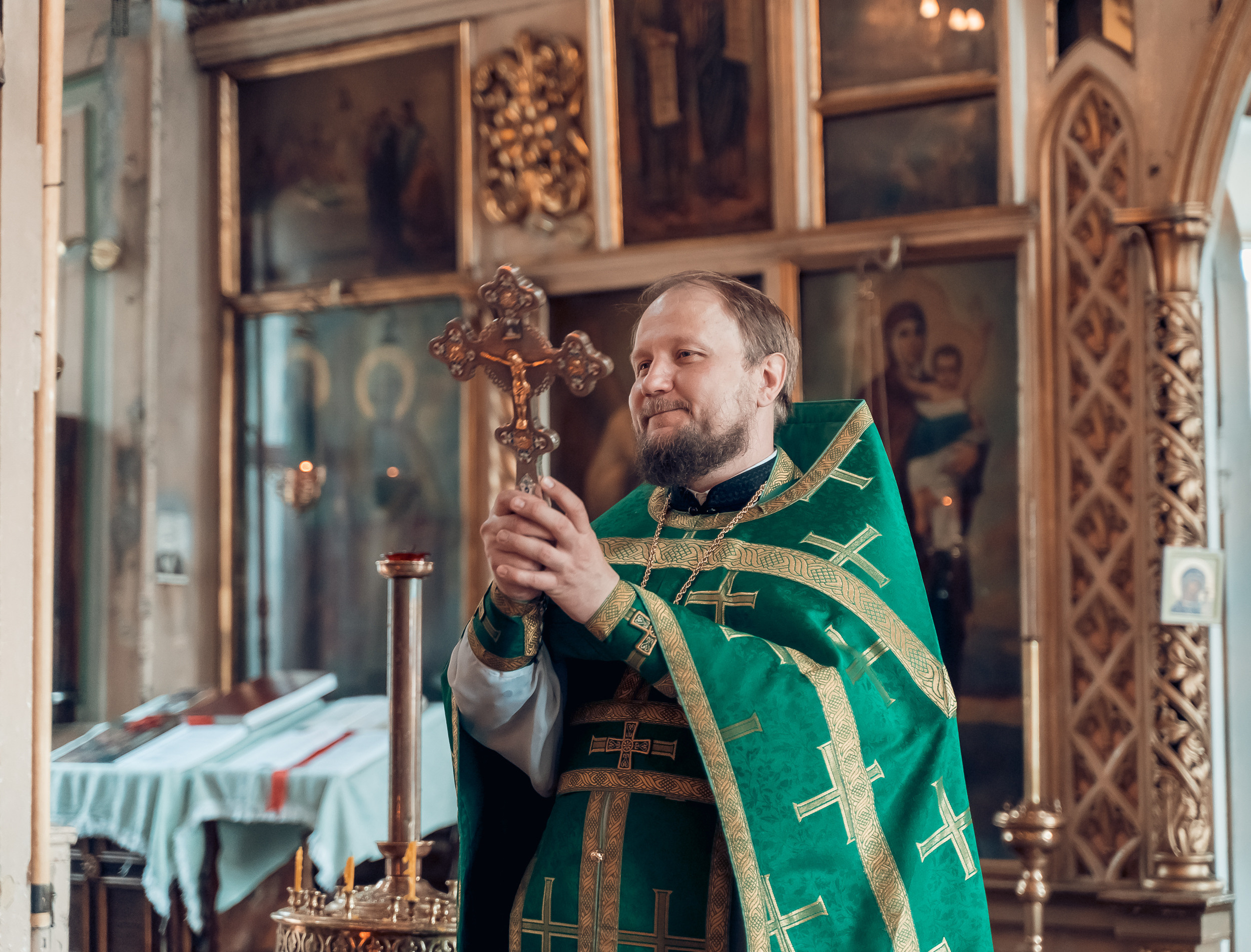 Вход Господень в Иерусалим в храме Димитрия Солунского г. Тула. Церковный фотограф Севастополь