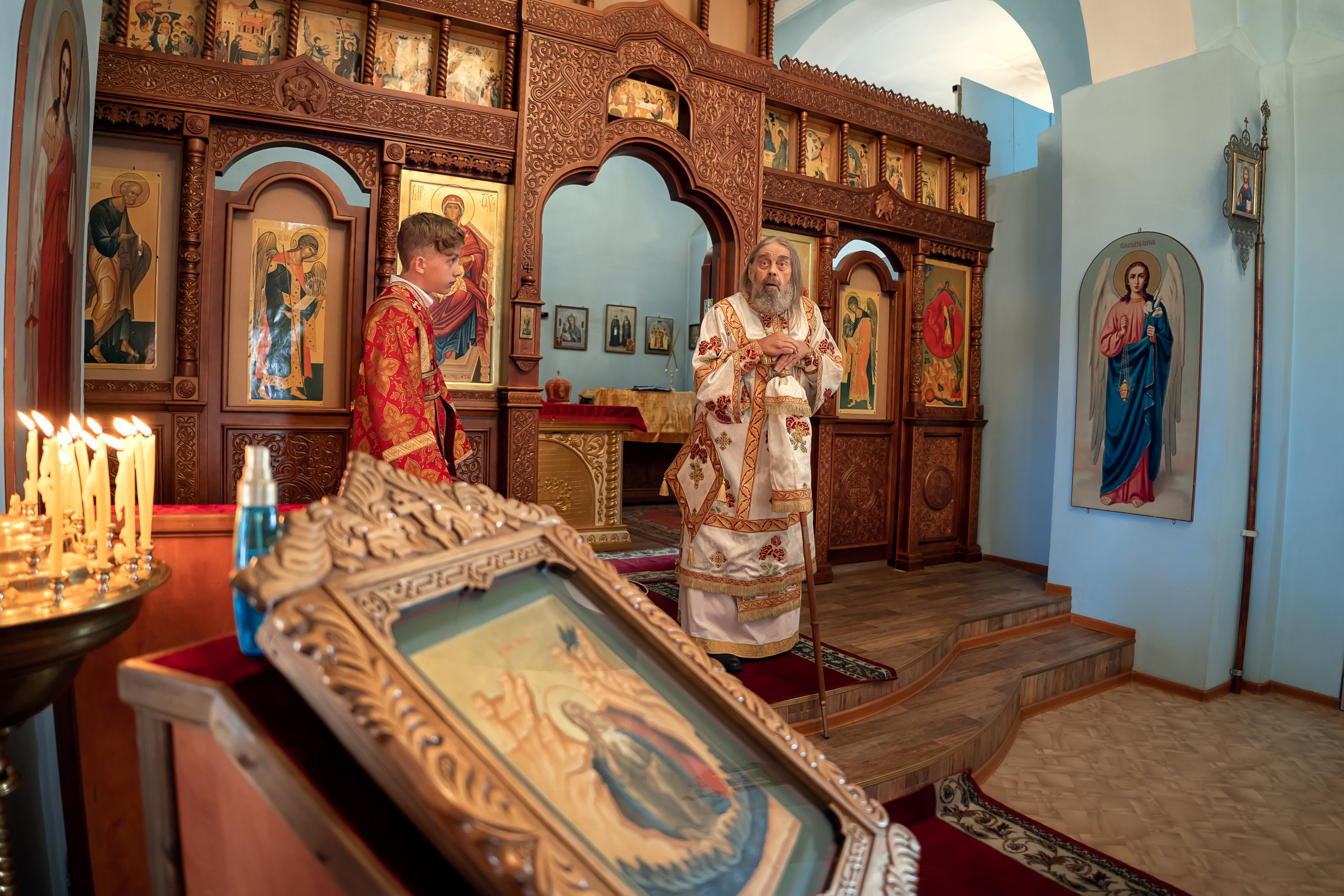 Престольный праздник в Ильинском храме с. Ильинка Тульская область. Церковный фотограф Севастополь