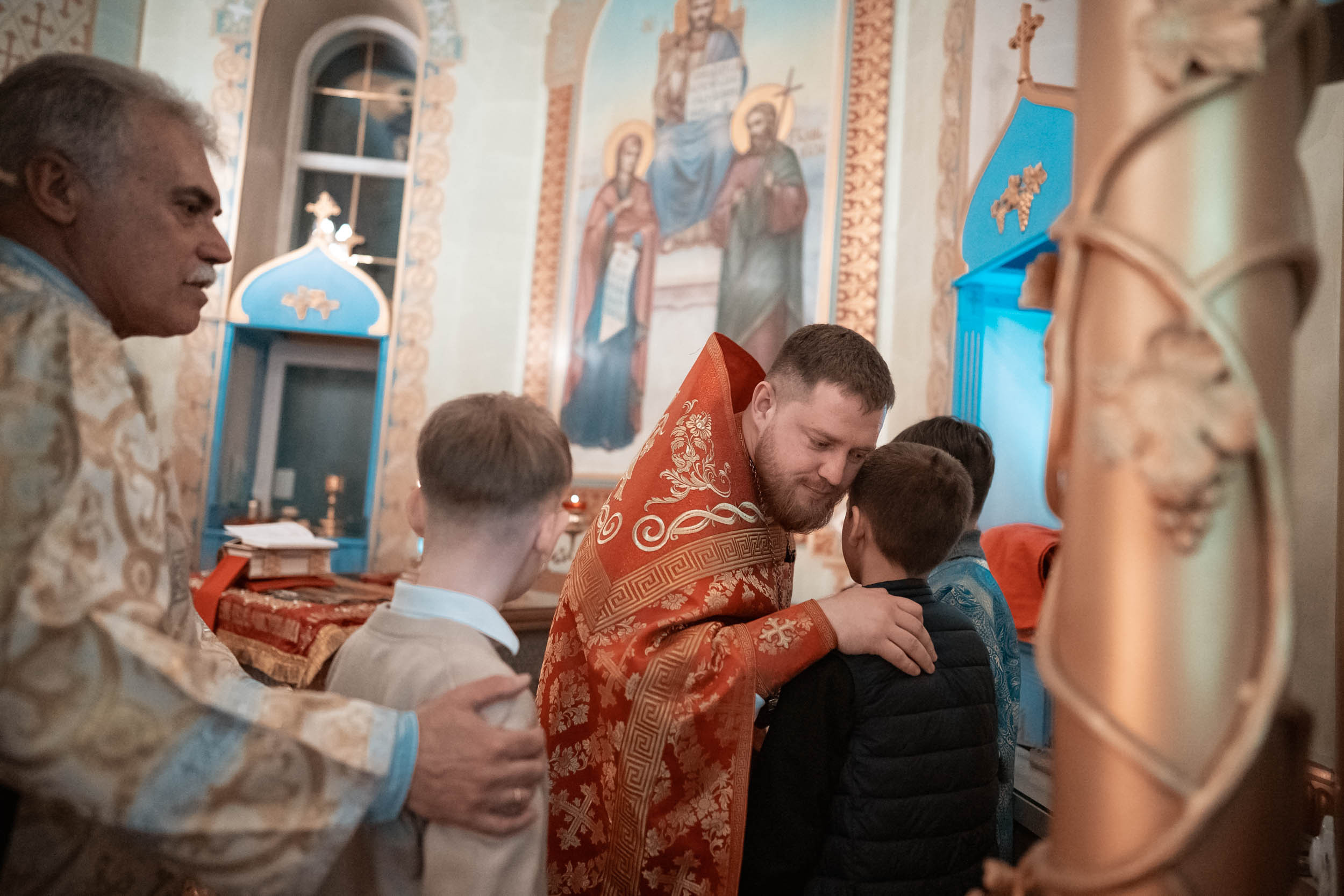 Пасха в храме апостола Андрея Первозванного г. Севастополь. Церковный фотограф Севастополь