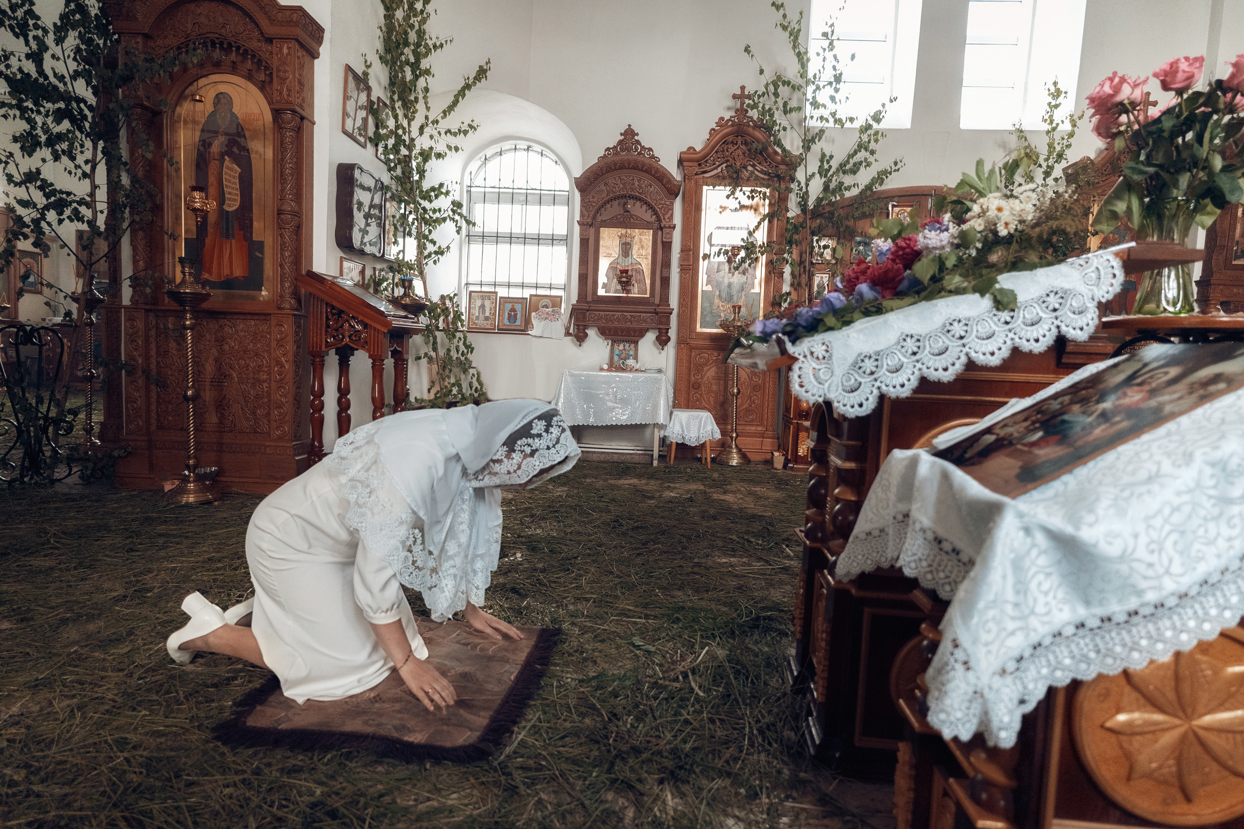 Крещение в Свято — Покровском храме с. Новопокровское. Церковный фотограф Севастополь