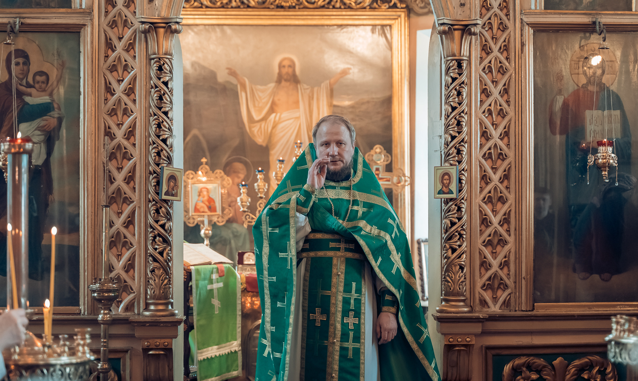 Вход Господень в Иерусалим в храме Димитрия Солунского г. Тула. Церковный фотограф Севастополь