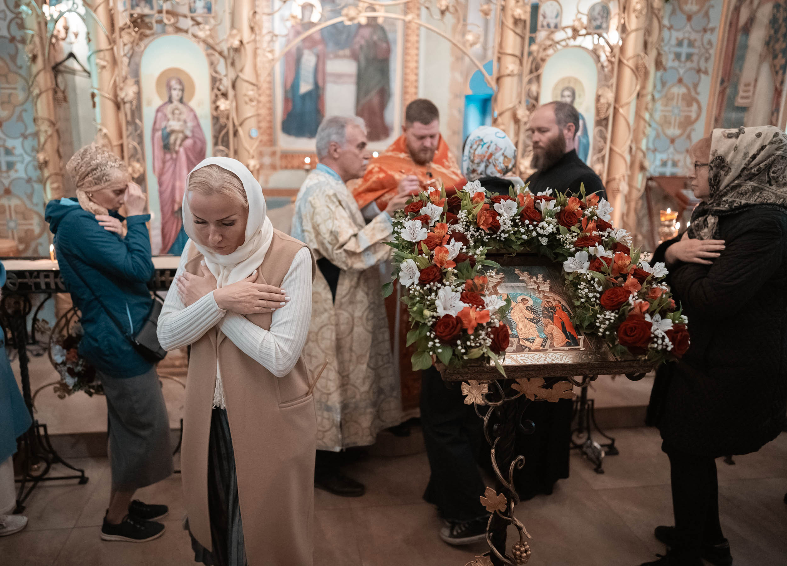 Пасха в храме апостола Андрея Первозванного г. Севастополь. Церковный фотограф Севастополь
