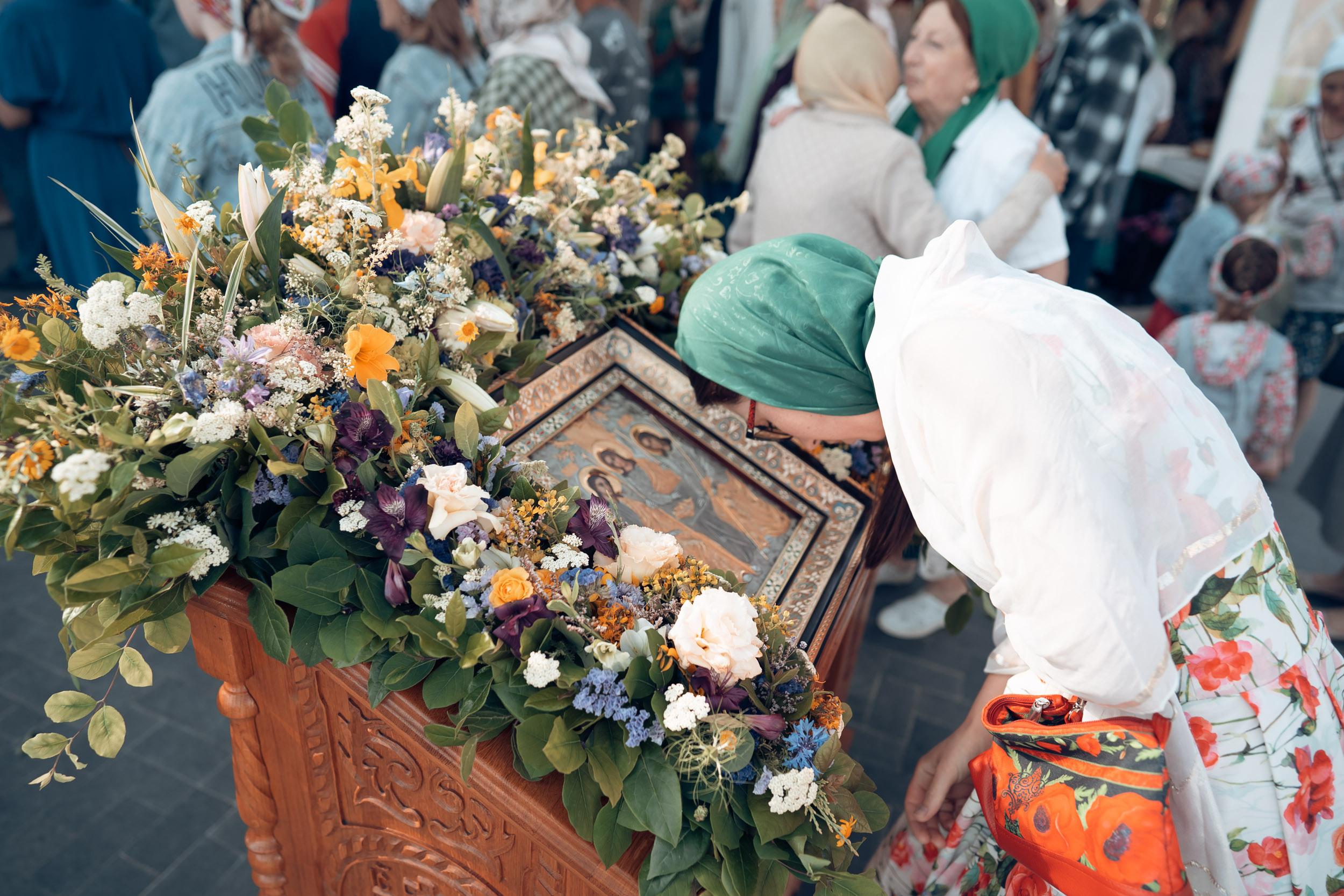 Праздник Святой Троицы в храме Прп. Сергия Радонежского г. Севастополь. Церковный фотограф Севастополь