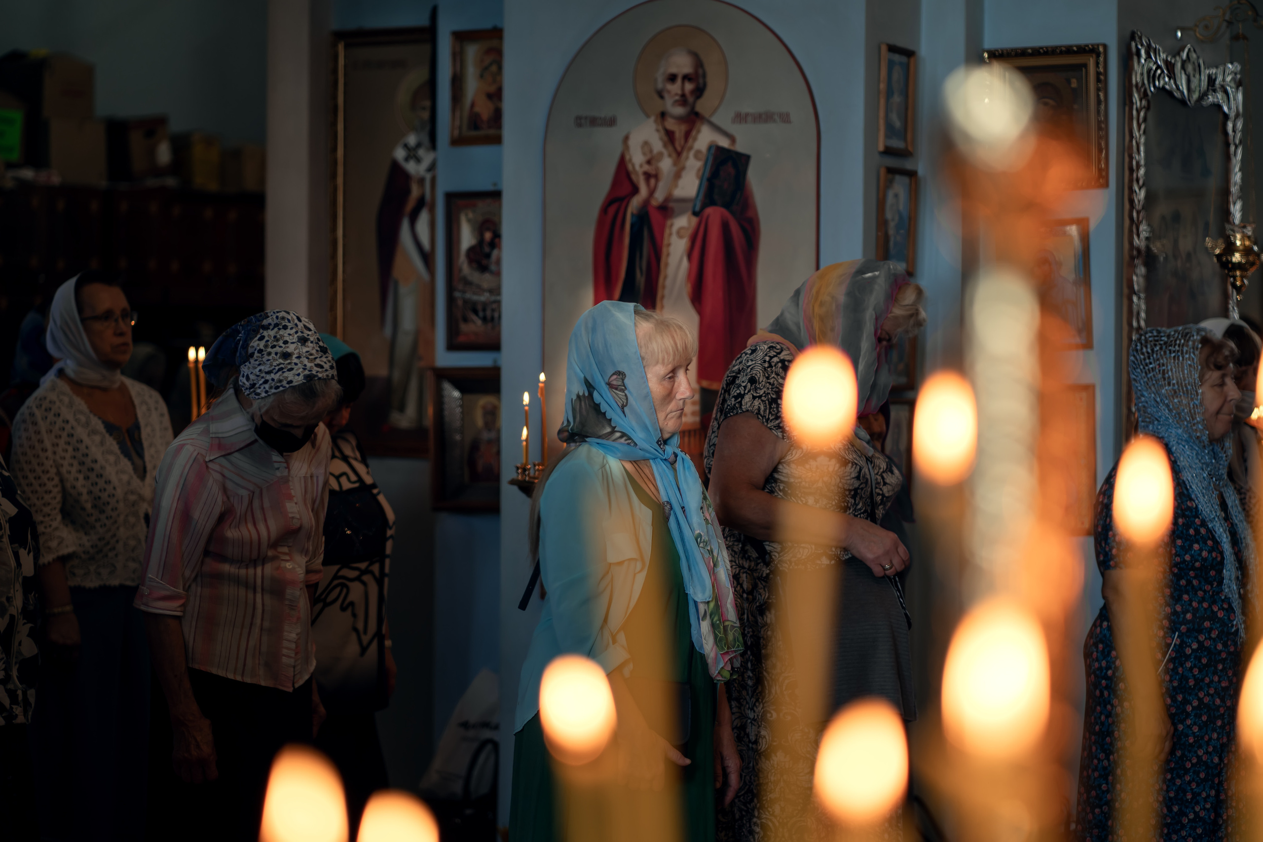 Престольный праздник в Ильинском храме с. Ильинка Тульская область. Церковный фотограф Севастополь