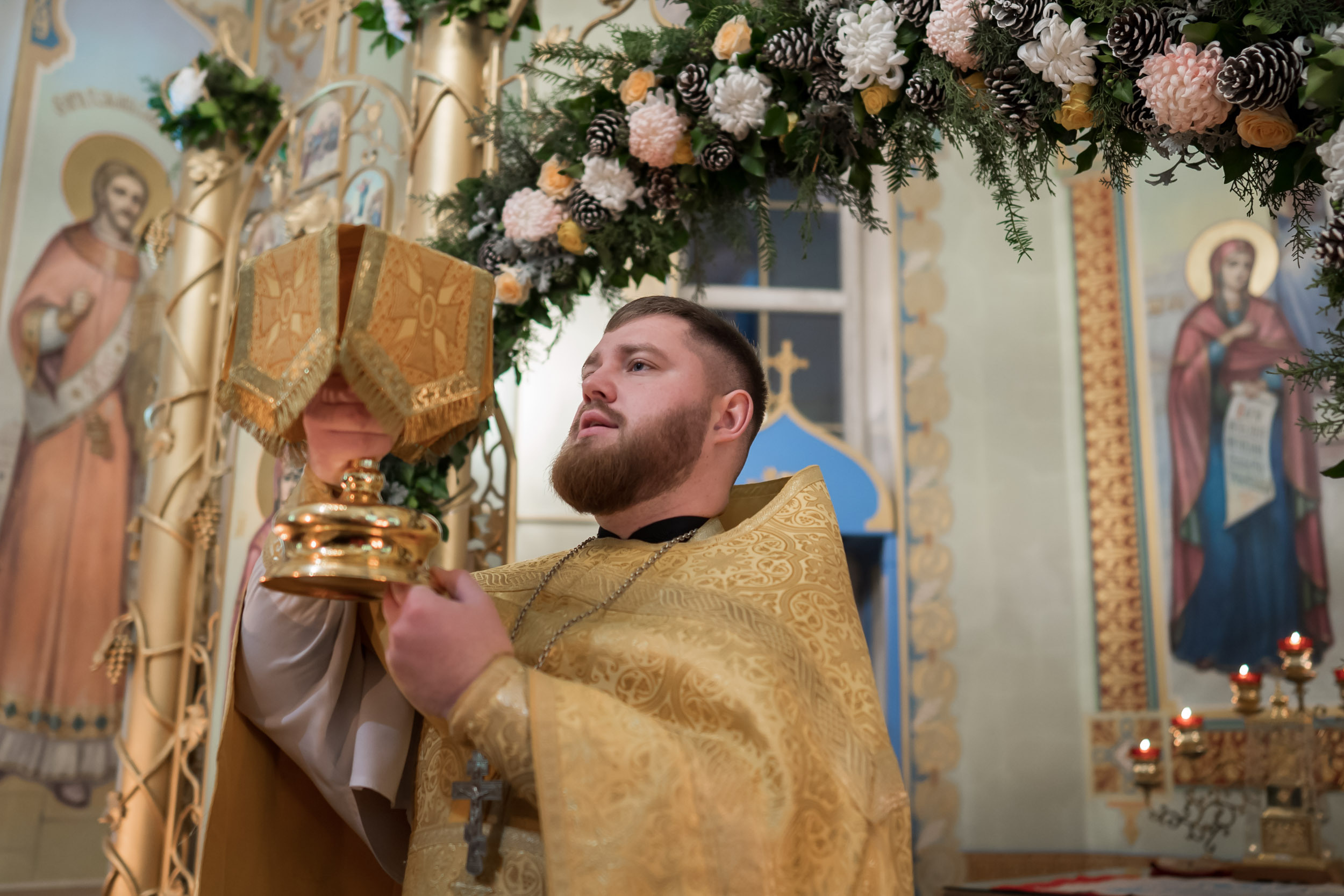 Престольный праздник в храме апостола Андрея Первозванного г. Севастополь. Церковный фотограф Севастополь